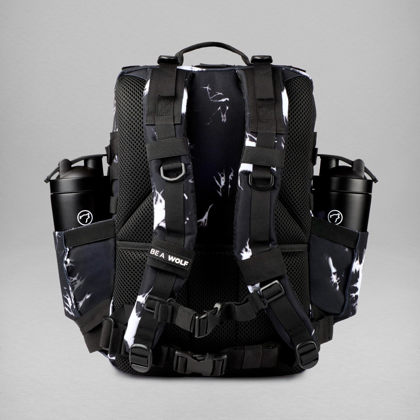 Durable 45L Waterproof Gym Backpack   1000D Oxford, MOLLE Webbing, Laptop Pocket4
