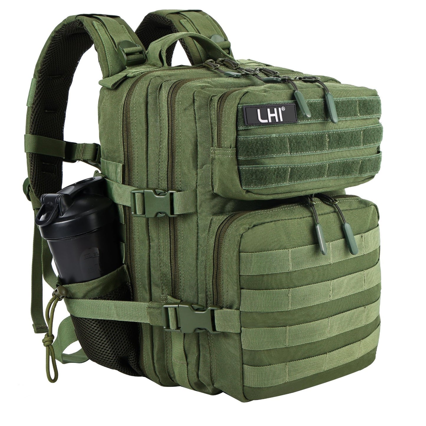 Tactical Military Backpack 25L/35L   Army Assault Pack Rucksack with Bottle Hold1