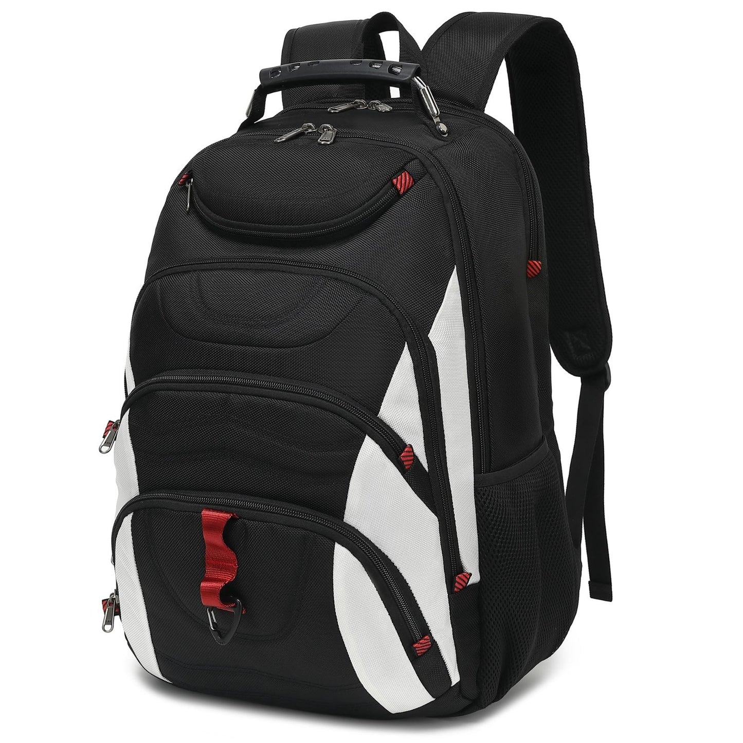 17.3" Waterproof Laptop Backpack with USB Port, Anti Theft Travel Bag for Work &1