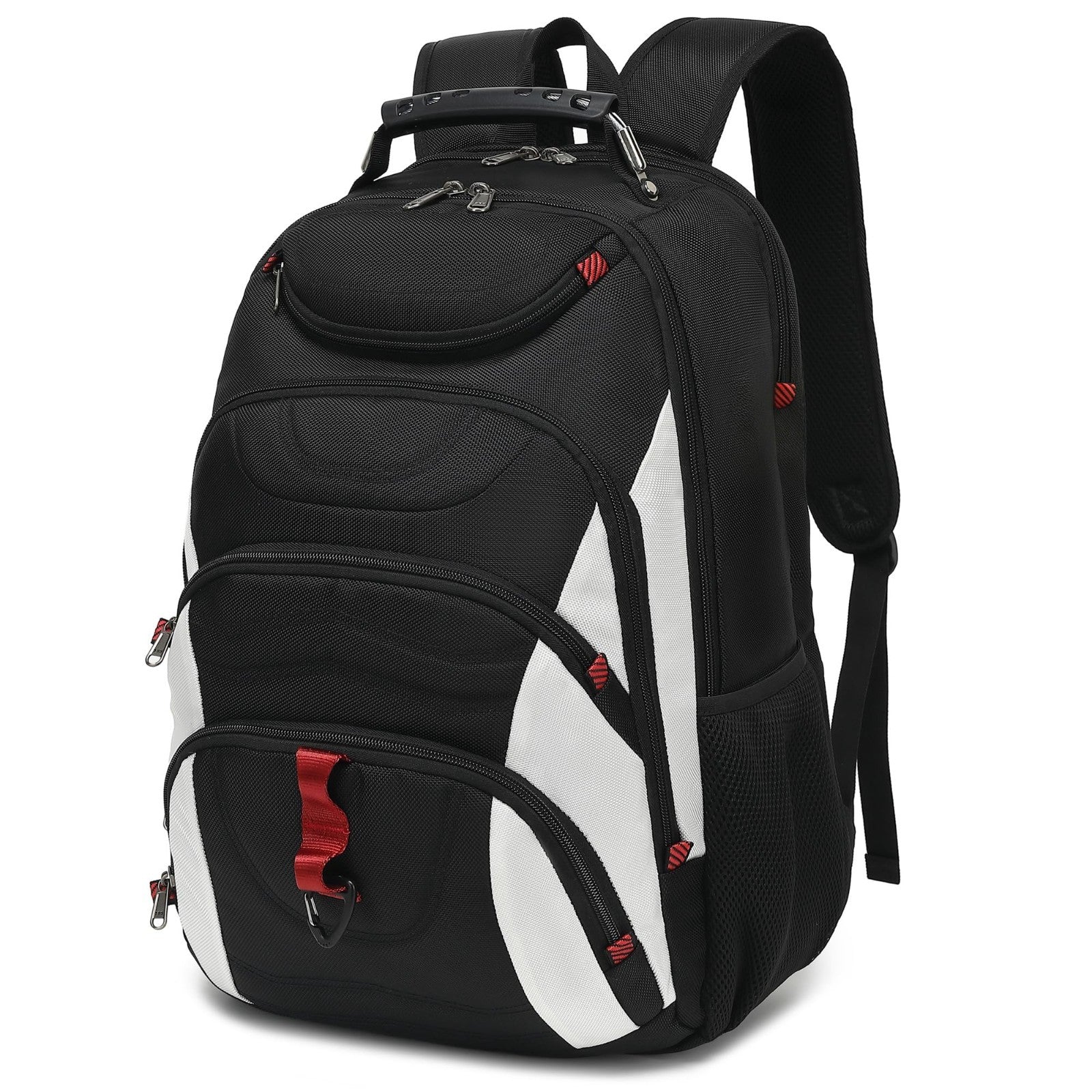 17.3" Waterproof Laptop Backpack with USB Port, Anti Theft Travel Bag for Work &1