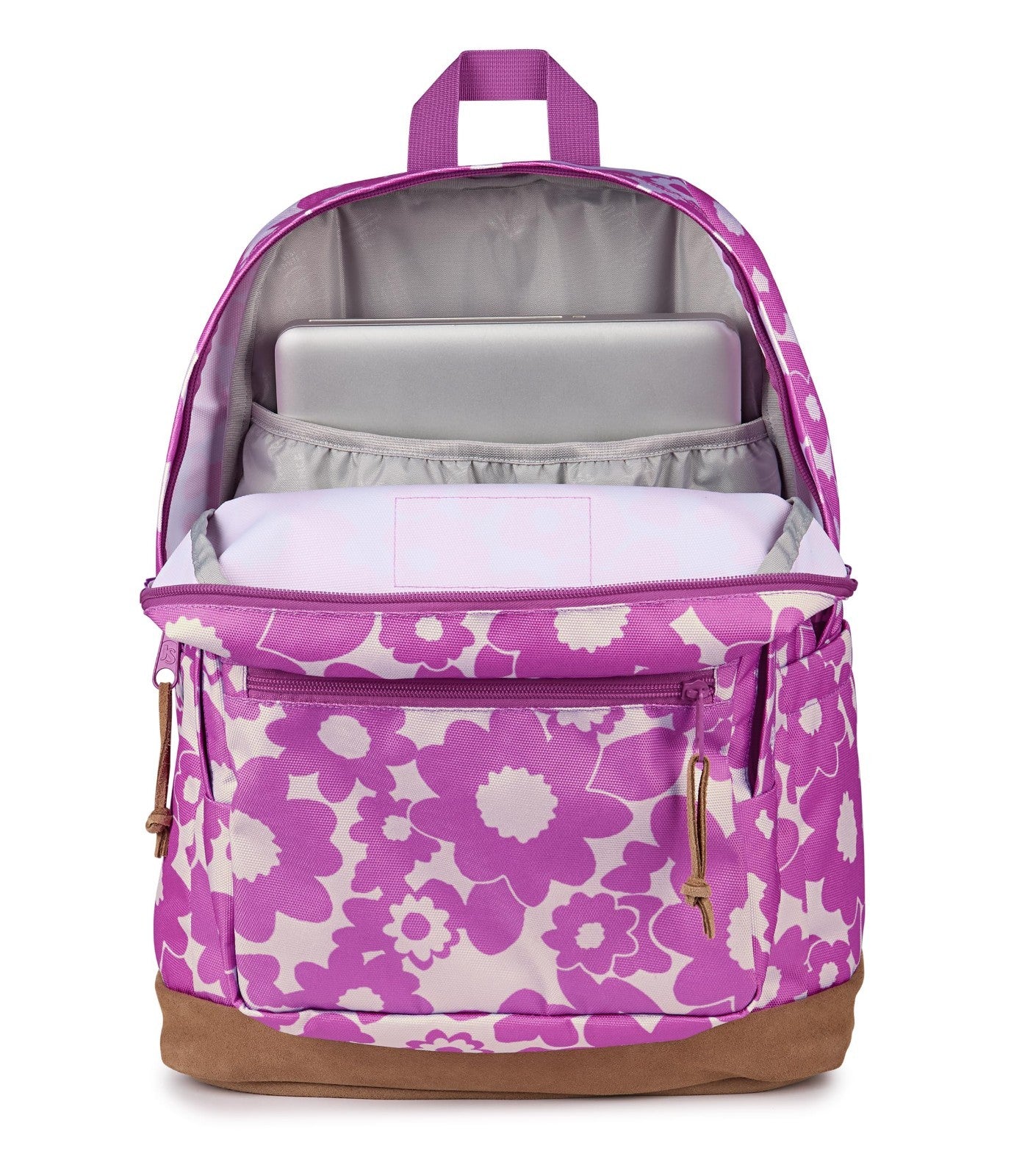 Durable Daypack Backpack with Padded 15" Laptop Sleeve & Water Bottle Pocket   P4