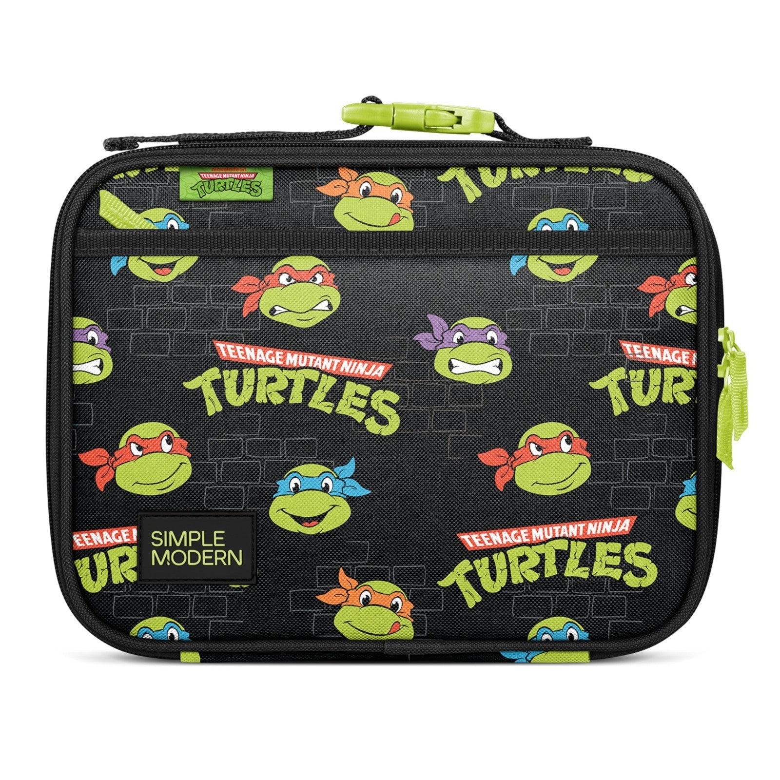Insulated Kids Lunch Box - TMNT Design, Fits Bento Containers, Cute Bag for Boys1