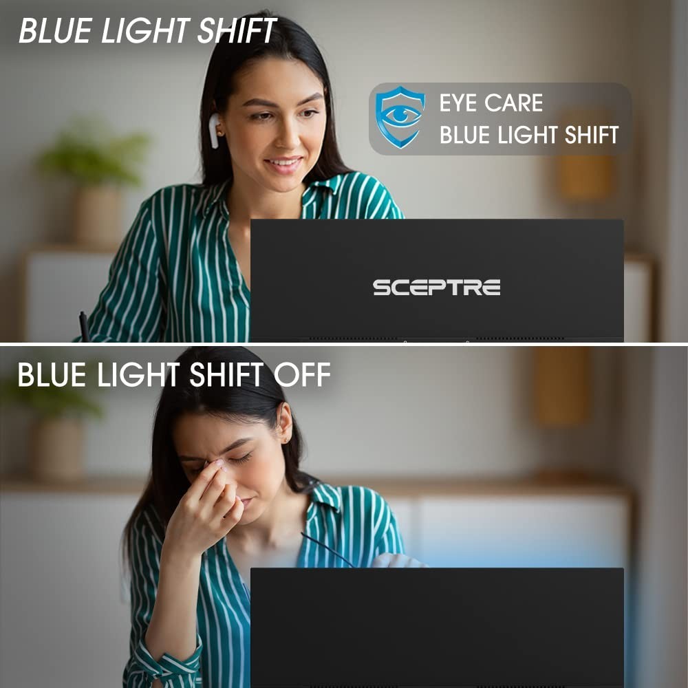 24" FHD 1080p LED Monitor, 99% sRGB, 2x HDMI, VGA, Built in Speakers, Thin Desig3