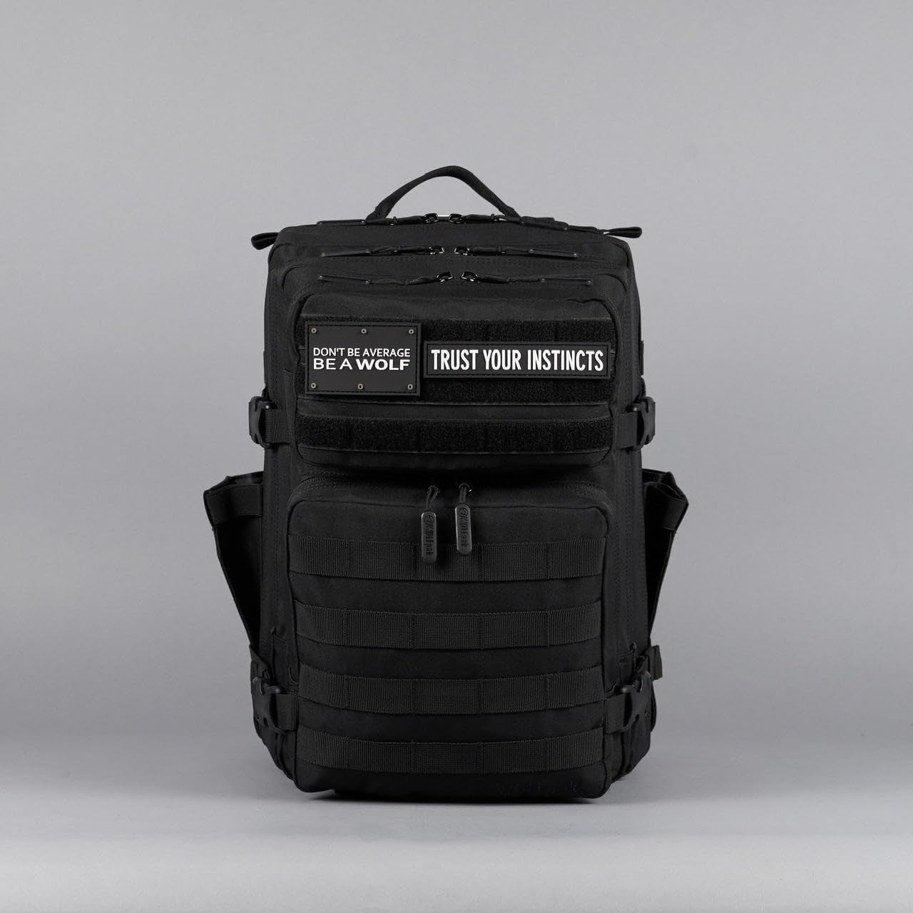 Durable 35L Waterproof Gym Backpack   1000D Oxford, MOLLE Webbing, Laptop Pocket9