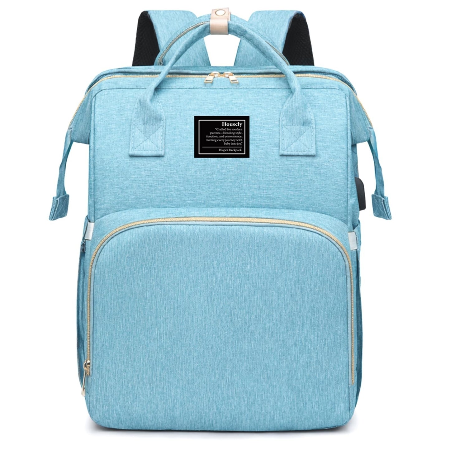 Large Capacity Diaper Bag Backpack with Changing Station, 25L Travel Organizer1