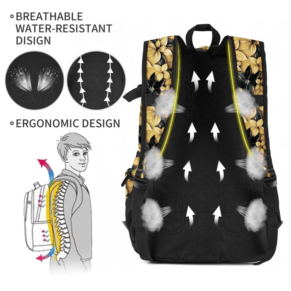 Lightweight School Backpack Travel Bag for Men & Women   College & Travel Use3