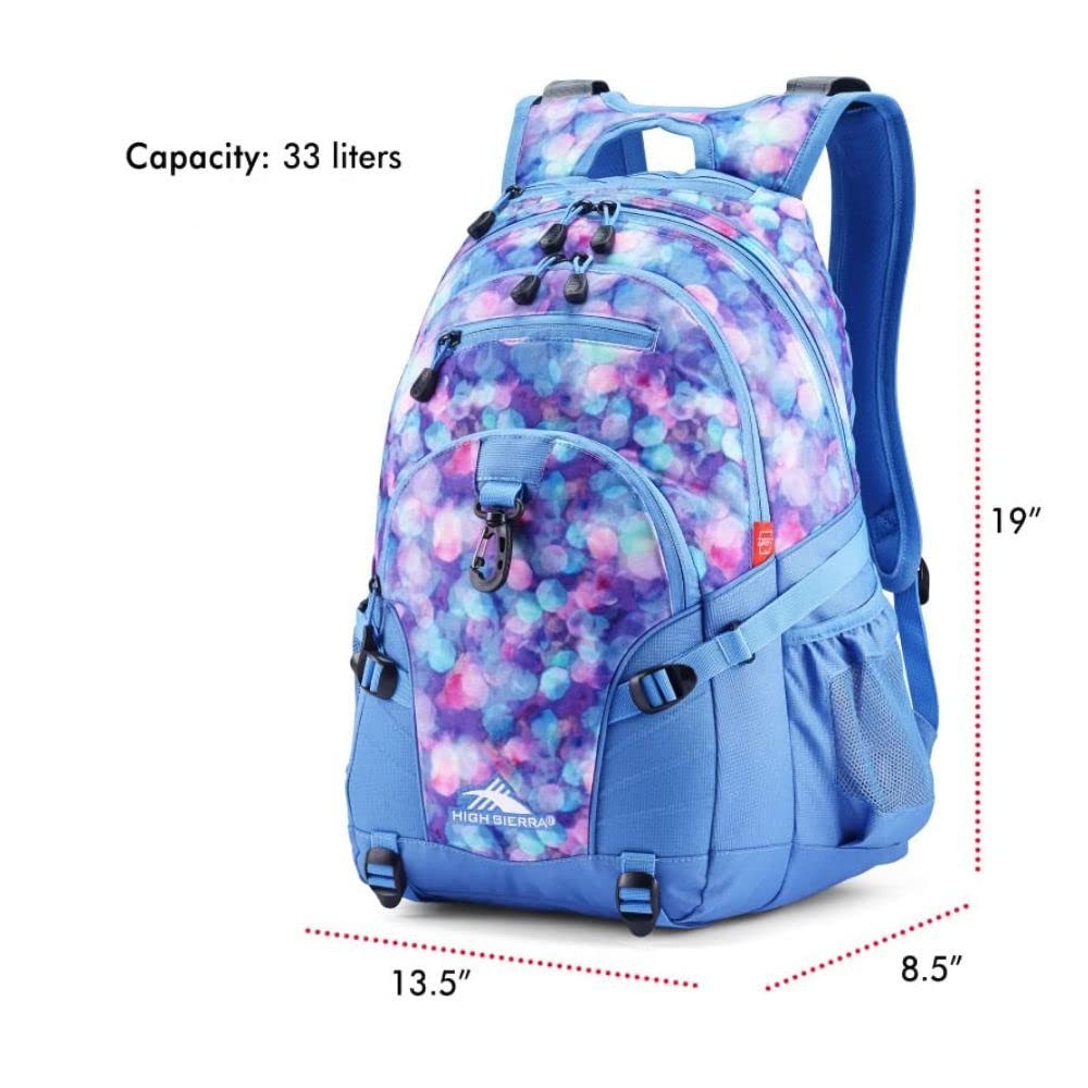 Versatile Travel & Work Backpack with Tablet Sleeve   Shine Blue/Lapis, One Size2