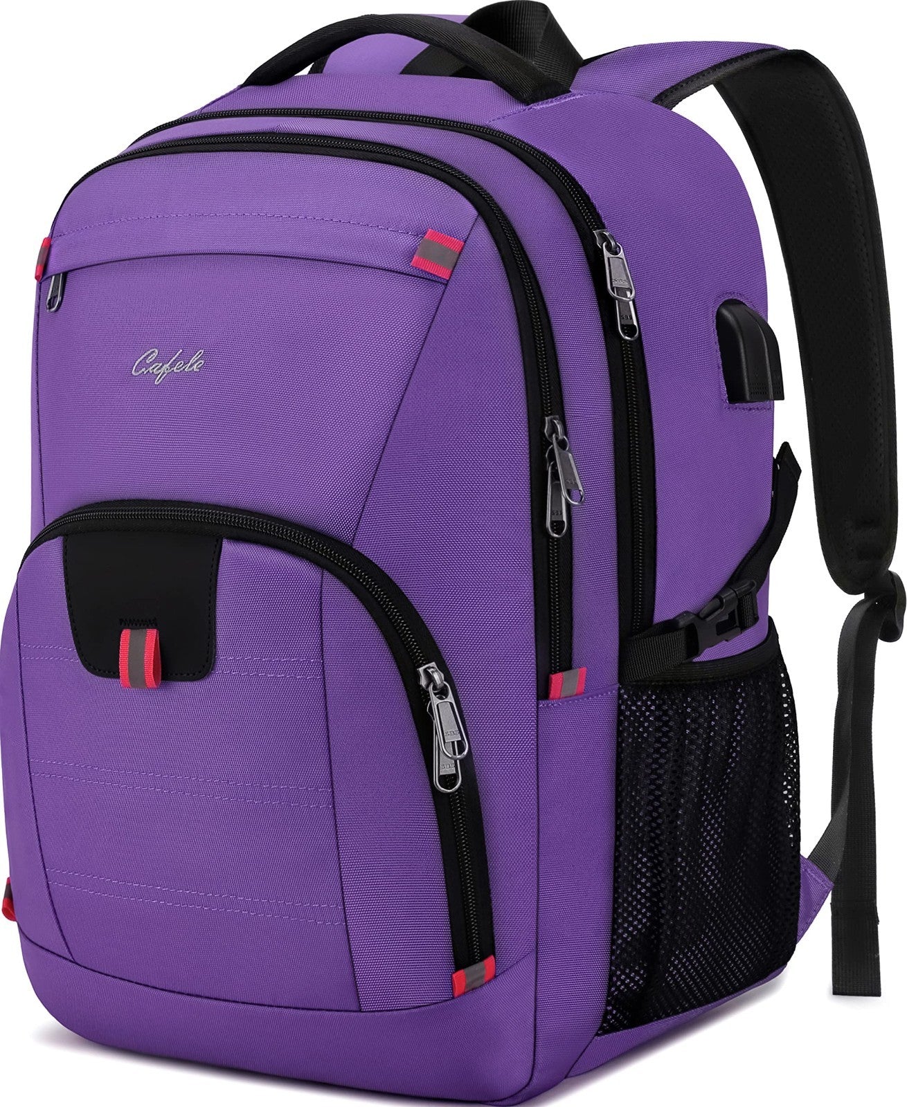 Extra Large 17.3" Travel Laptop Backpack, USB Charging, Water Resistant, School1
