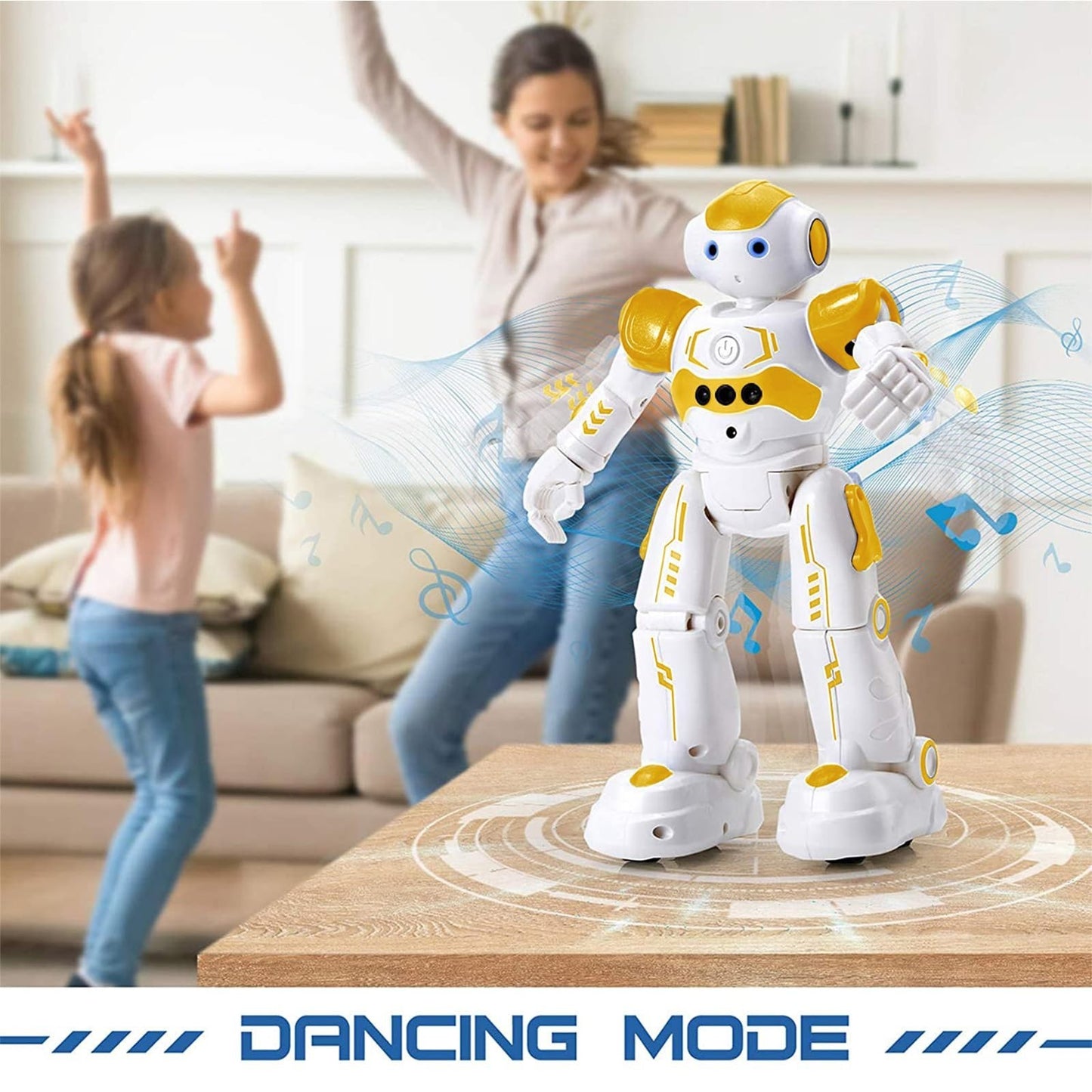 Programmable RC Robot Toy for Kids   Gesture Control, Smart Remote, Birthday Gif5