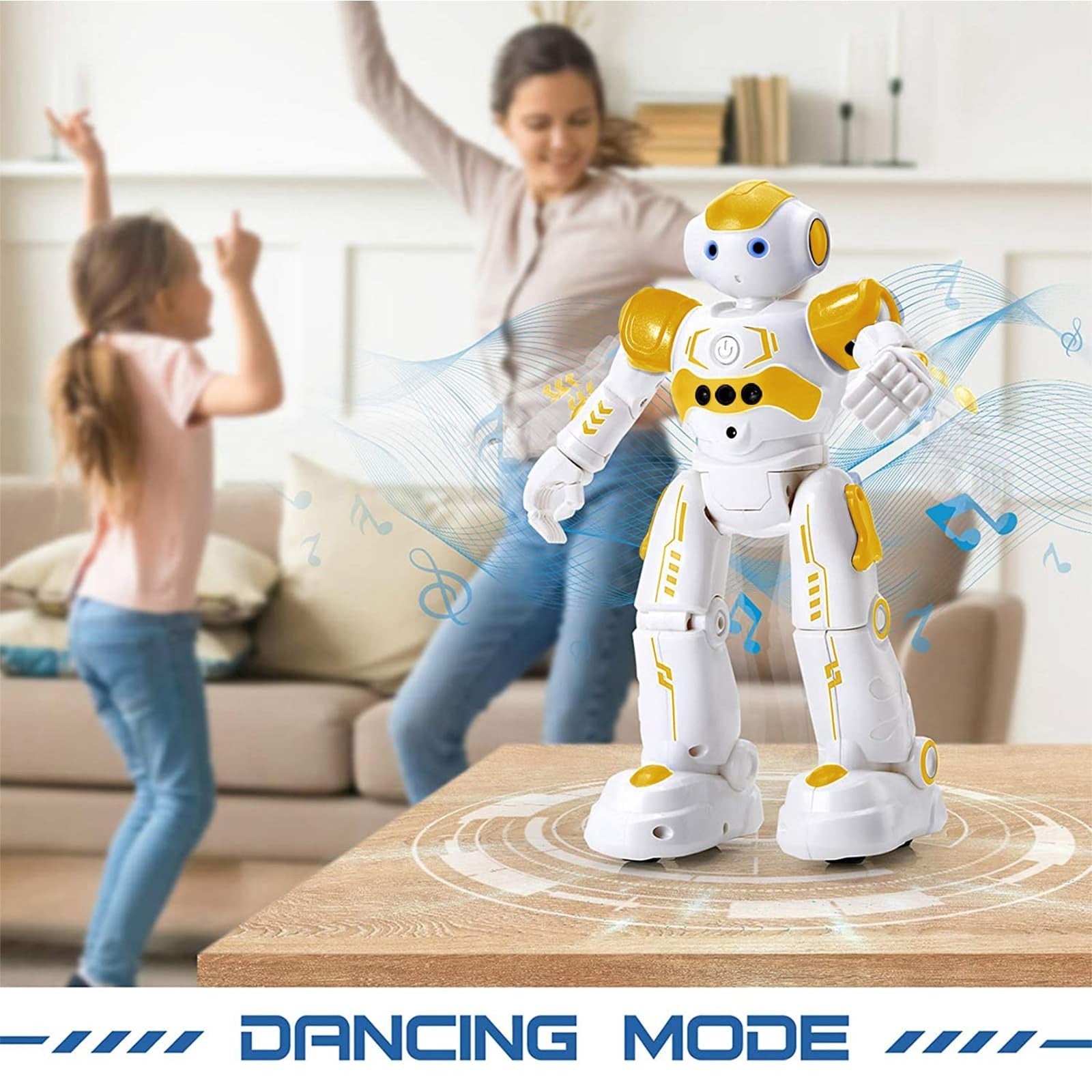 Programmable RC Robot Toy for Kids   Gesture Control, Smart Remote, Birthday Gif5
