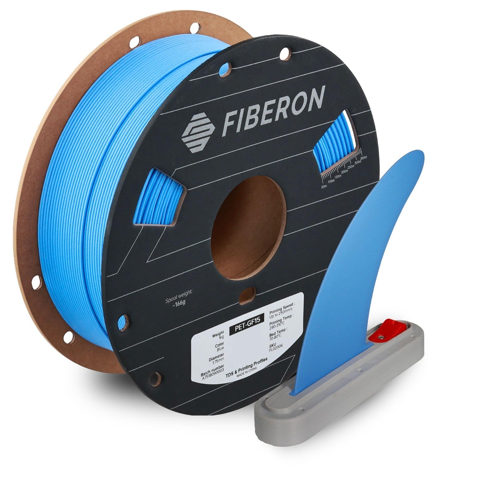 High Strength 1.75mm PET-GF15 Filament 1KG - Glass Fiber Reinforced, Rigid, Dura1