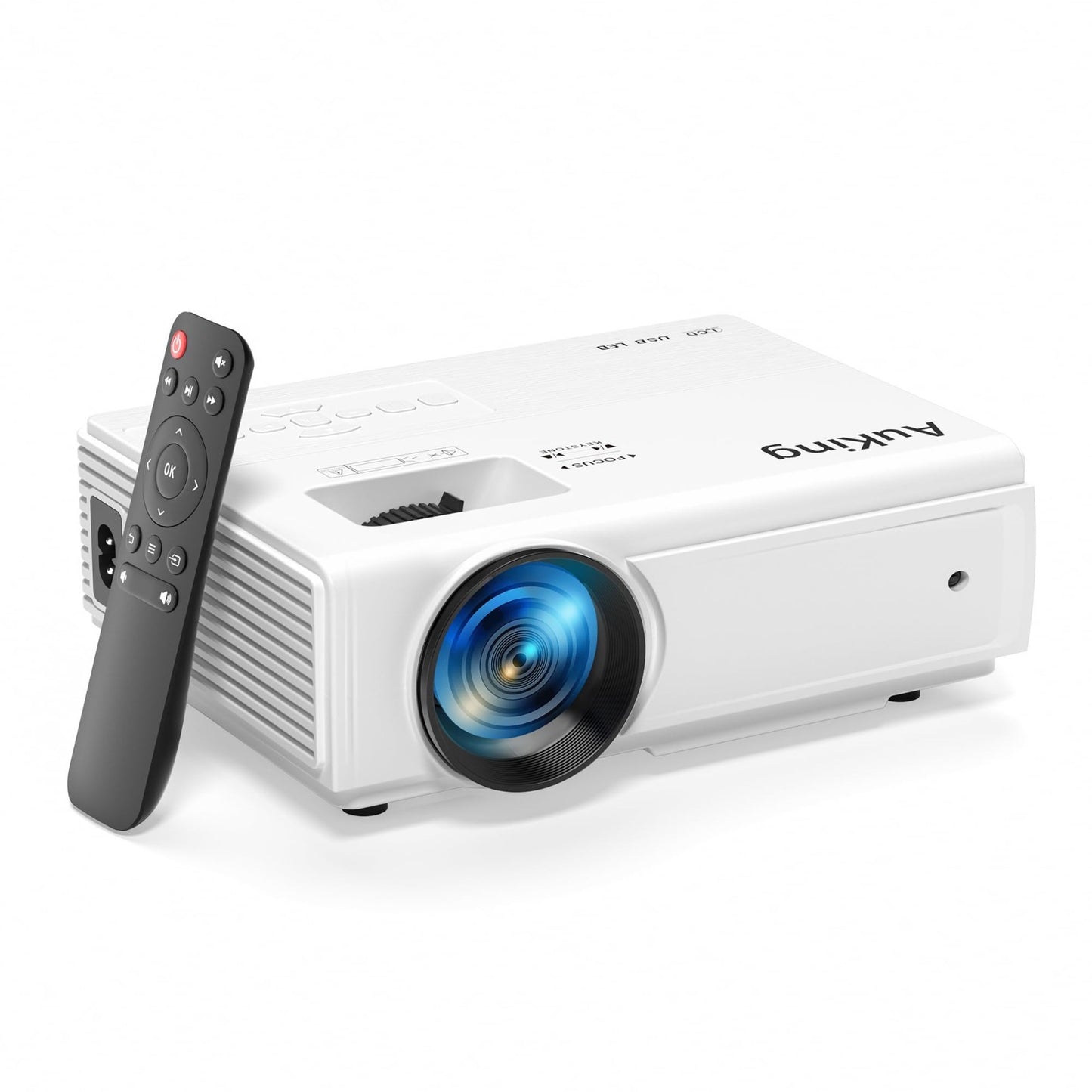 Mini Projector Full HD 1080P, Upgraded Home Theater Projector, HDMI/USB Compatib1
