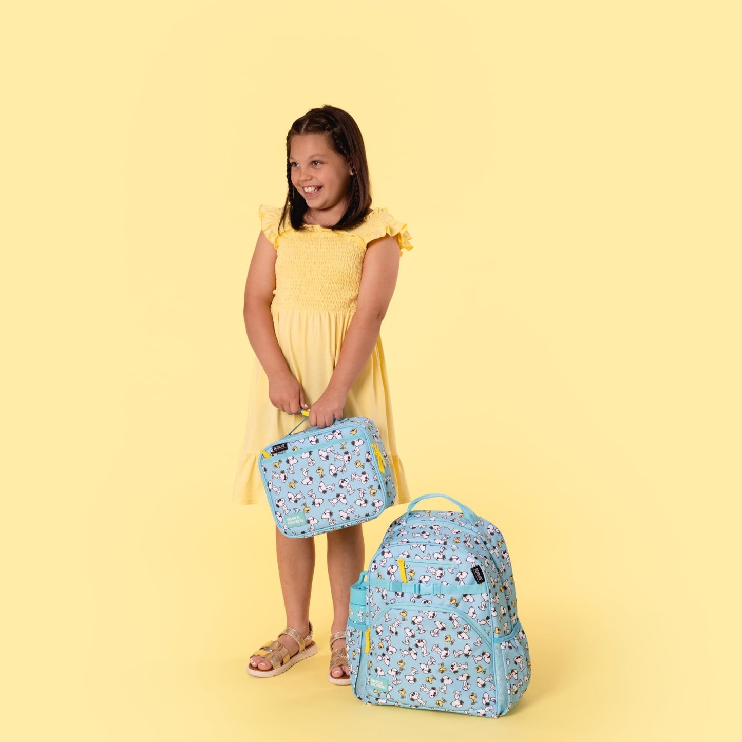 Cute Kids Lunch Box & Insulated Bag for School | Fits Bento & Lunch Containers |2