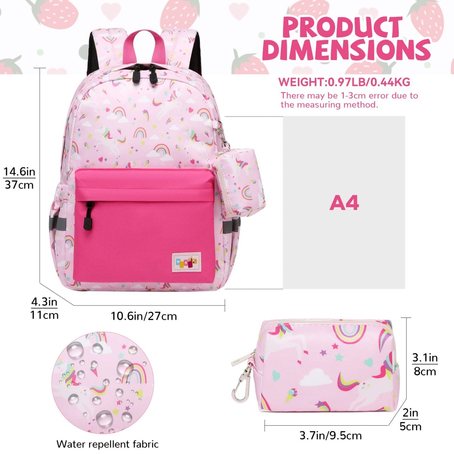 Kids Toddler Backpack with Chest Strap   Durable, Lightweight, Perfect for Boys2