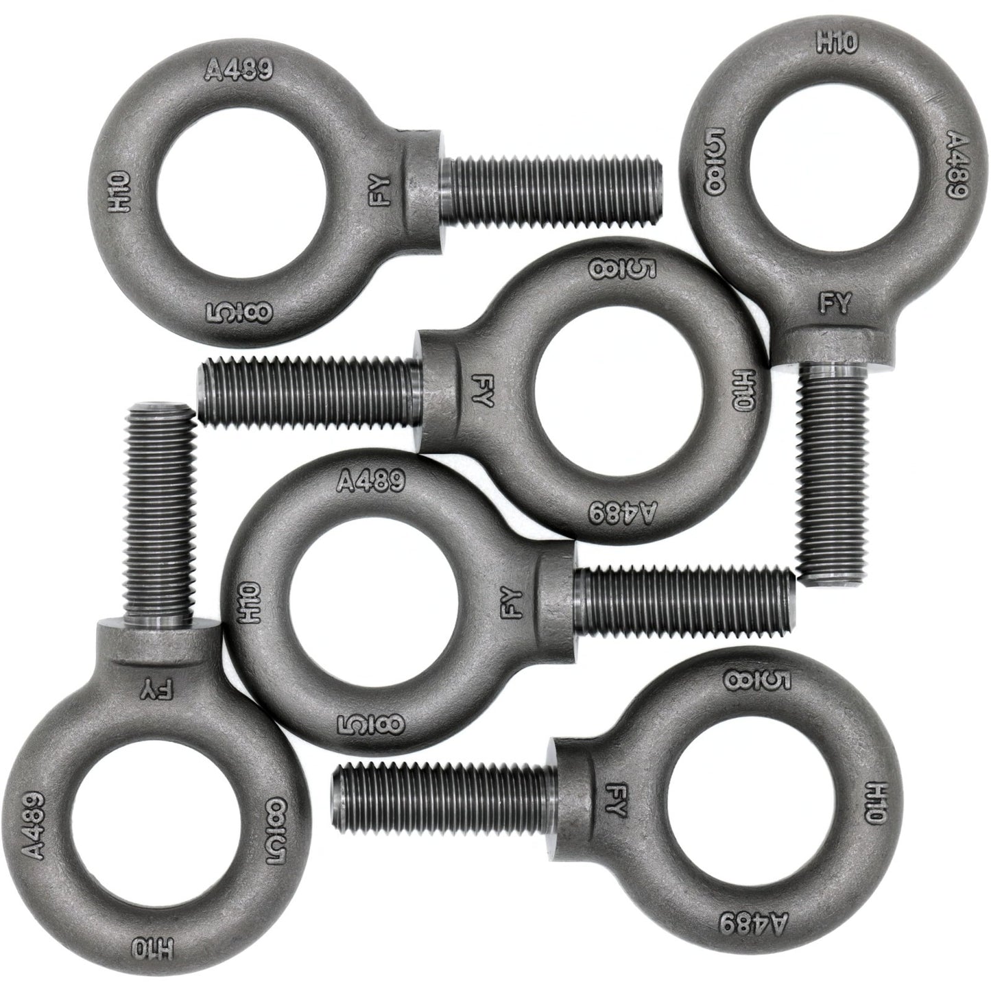 6 Pcs Lifting Shoulder Eye Bolts 5/8"-11 X 1-3/4" Heavy Duty Hardware Fasteners1