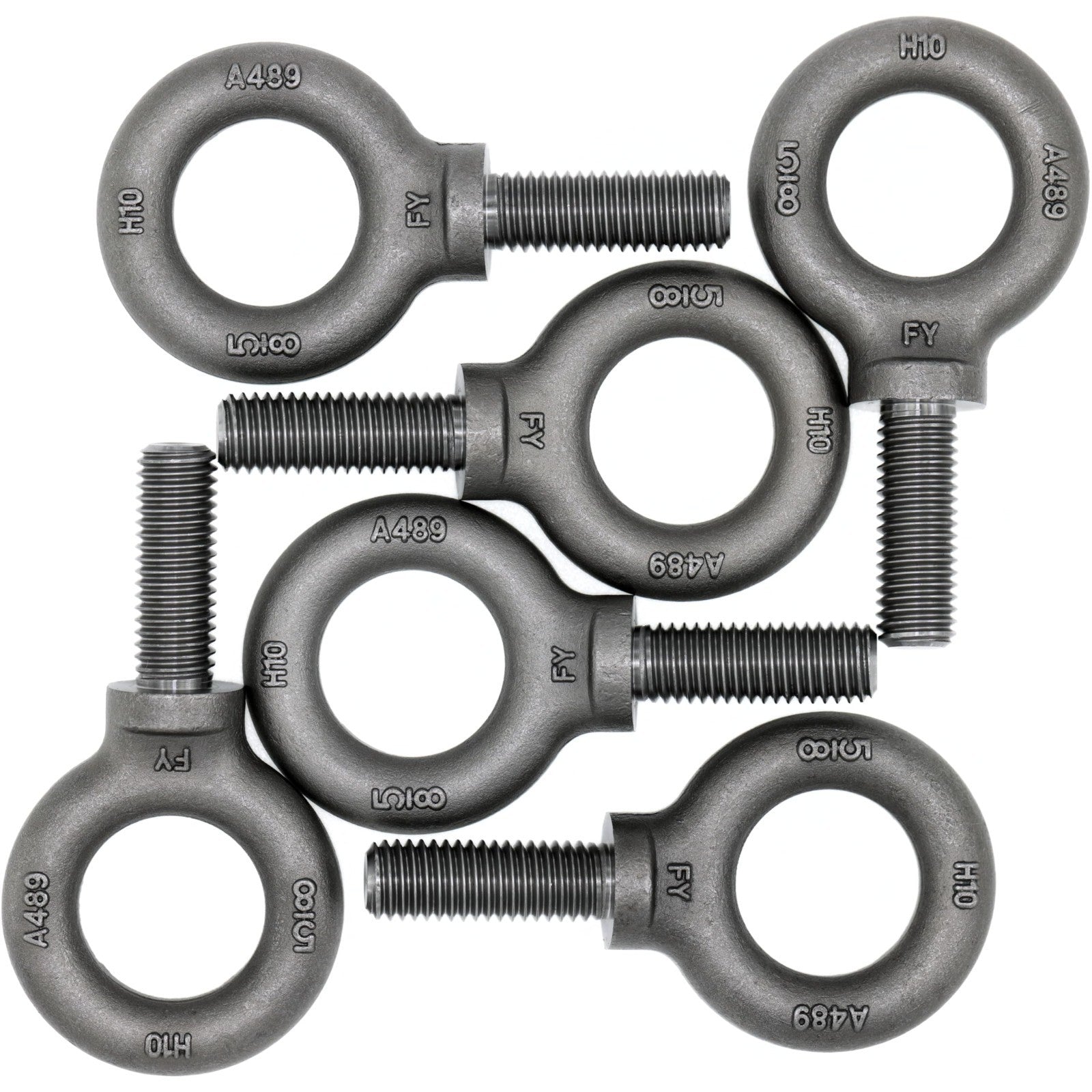 6 Pcs Lifting Shoulder Eye Bolts 5/8"-11 X 1-3/4" Heavy Duty Hardware Fasteners1