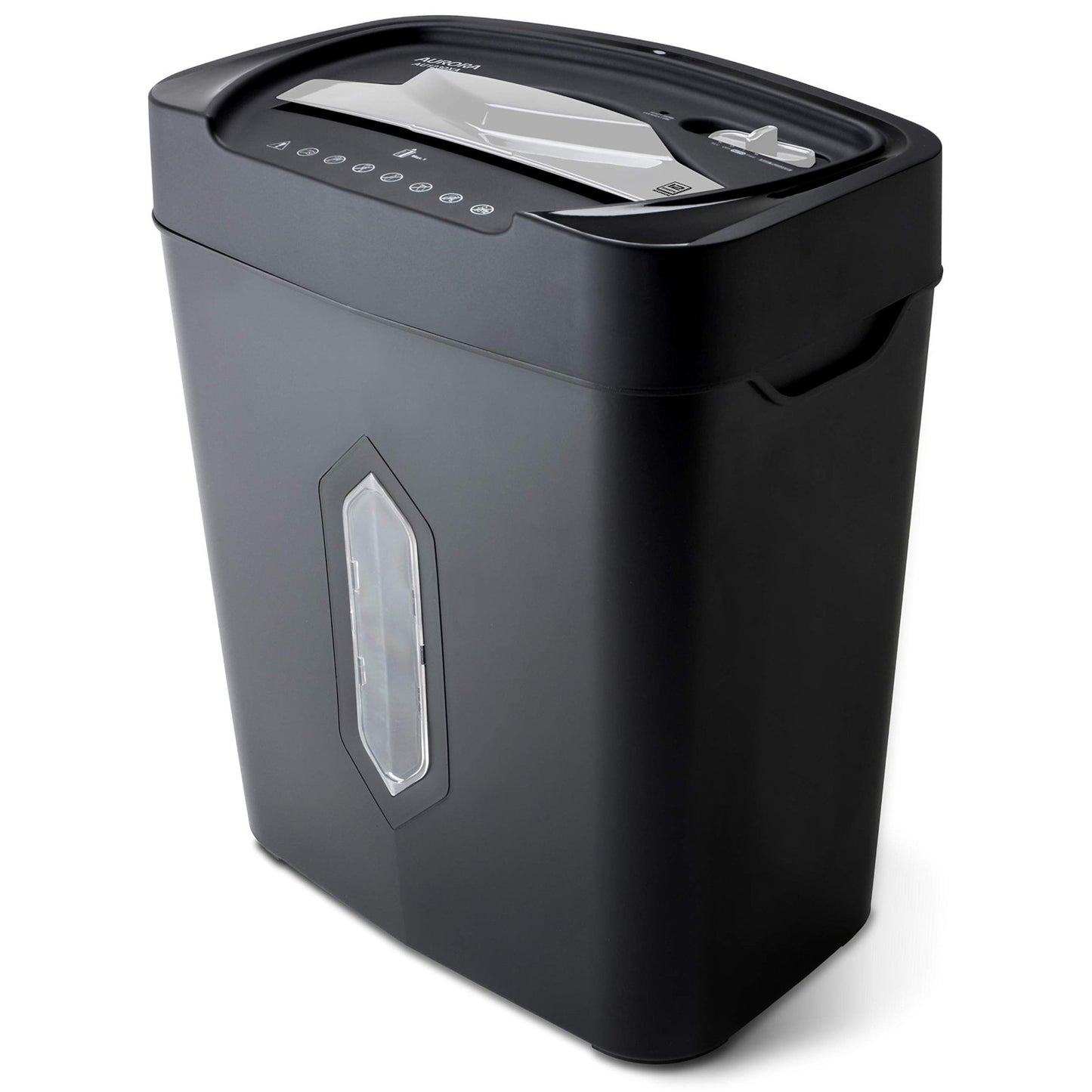 12 Sheet Crosscut Paper & Credit Card Shredder with 5.2 Gallon Wastebasket   Ant1