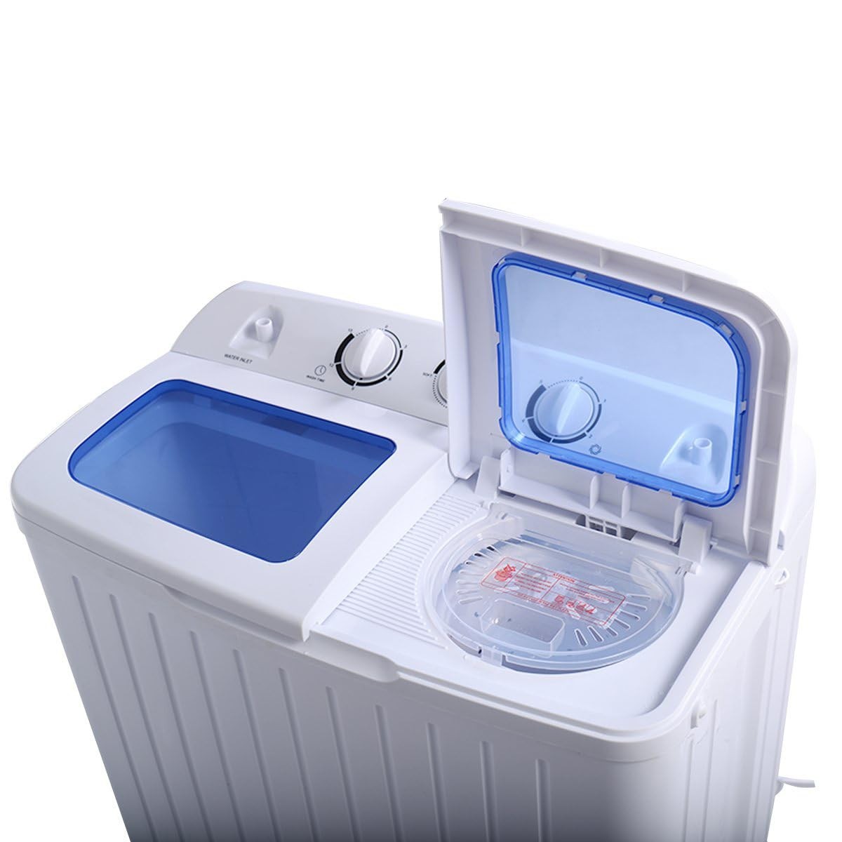 Compact Twin Tub Washing Machine 20lbs Mini Washer & Spinner   Portable Laundry8