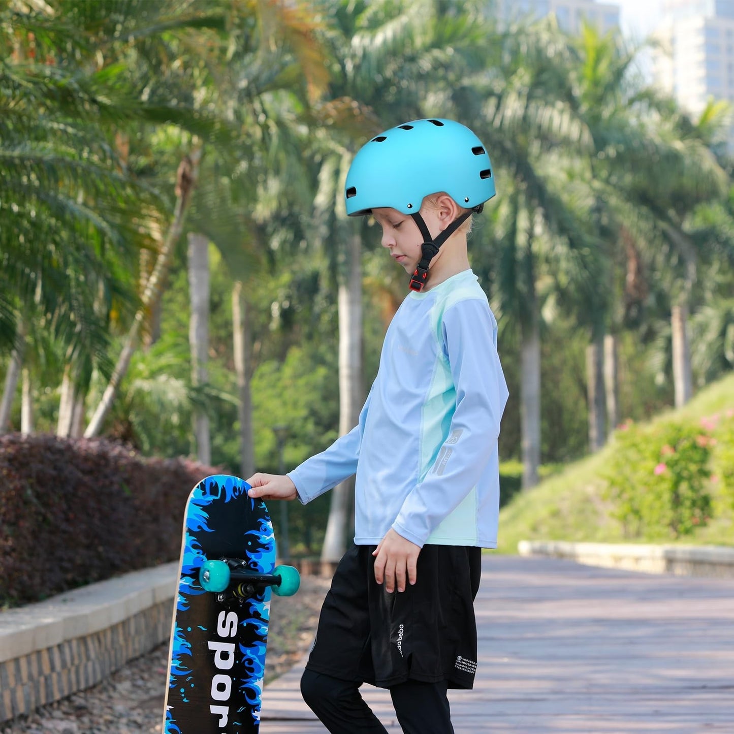 Multi-Sport Helmet for Skateboard, Bike, Scooter - Adjustable, Lightweight, Vent4