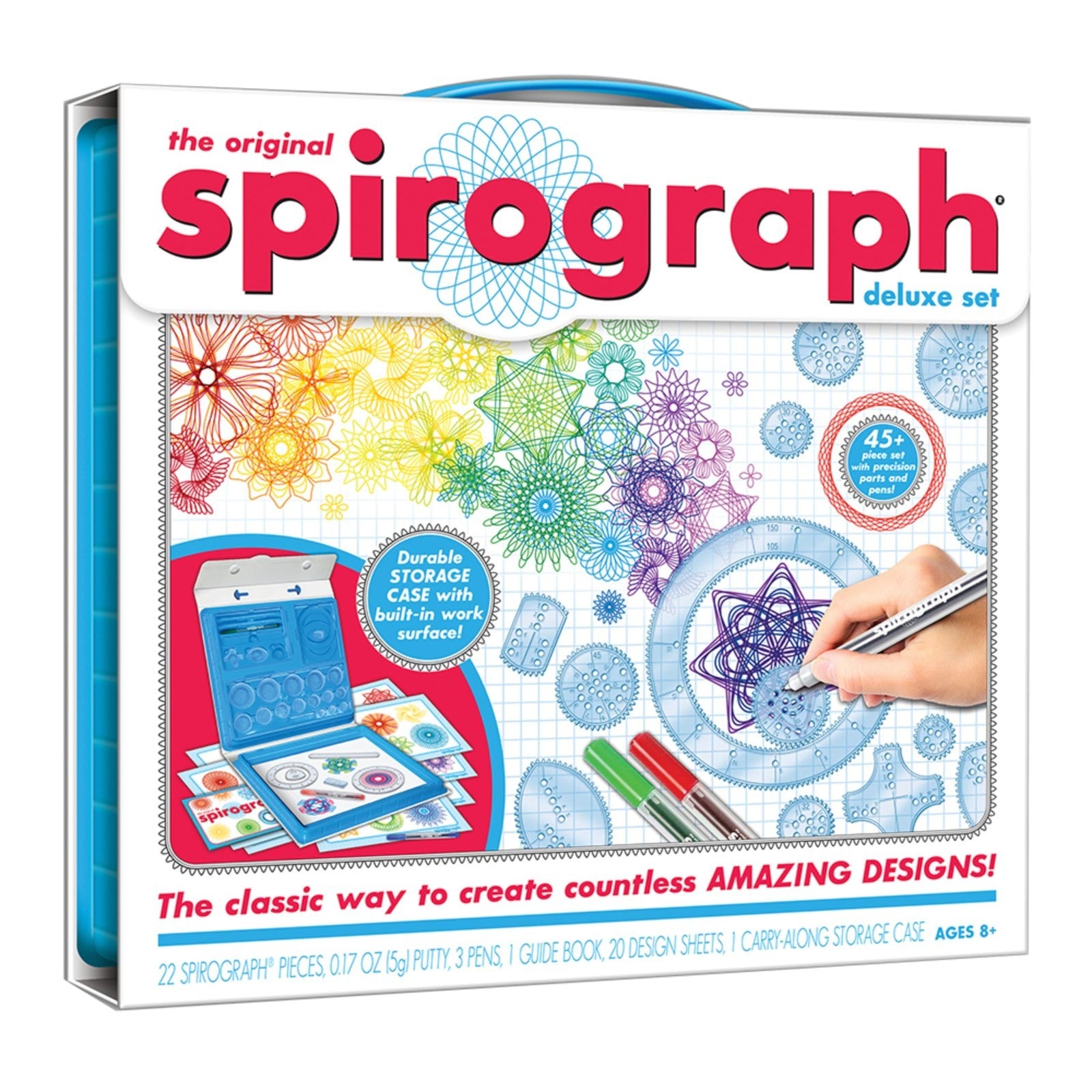 Deluxe Spiral Art Drawing Kit   Create Amazing Designs   Fun for Kids 8+1