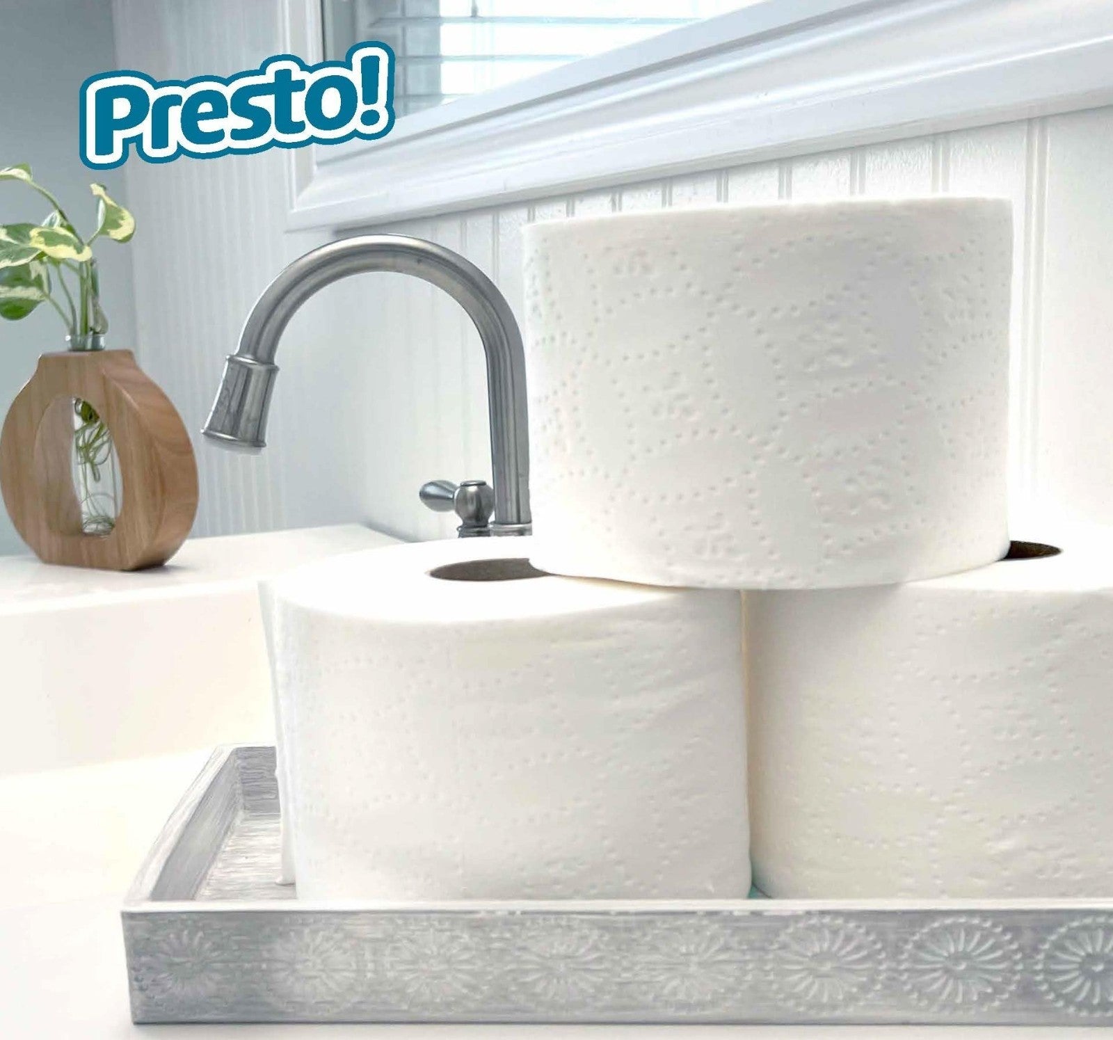 Ultra Soft 2 Ply Toilet Paper, 6 Mega Rolls = 30 Regular Rolls, 1878 Sheets, Uns3