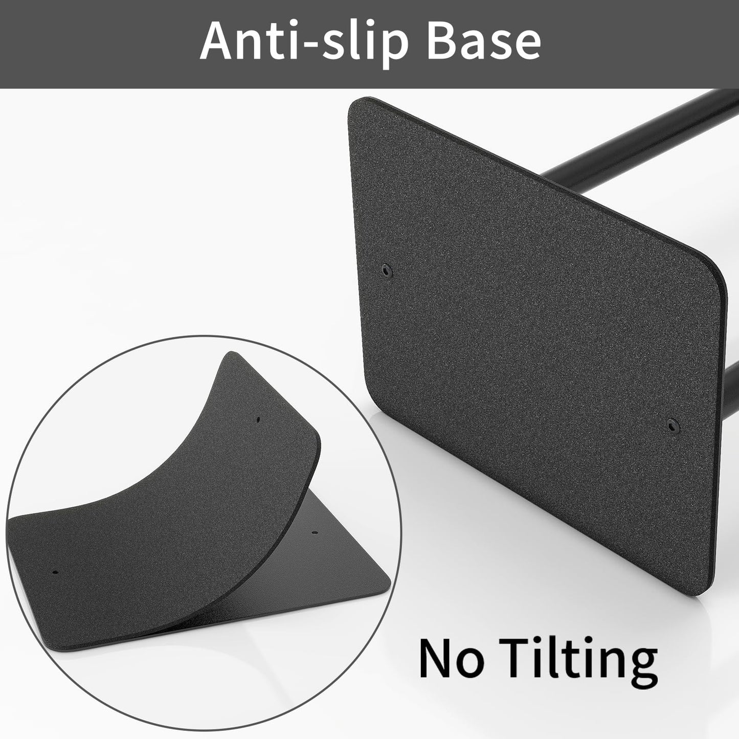 Baseball Bat Holder Stand for 8 Bats & 5 Balls   Softball Display Rack, Black6