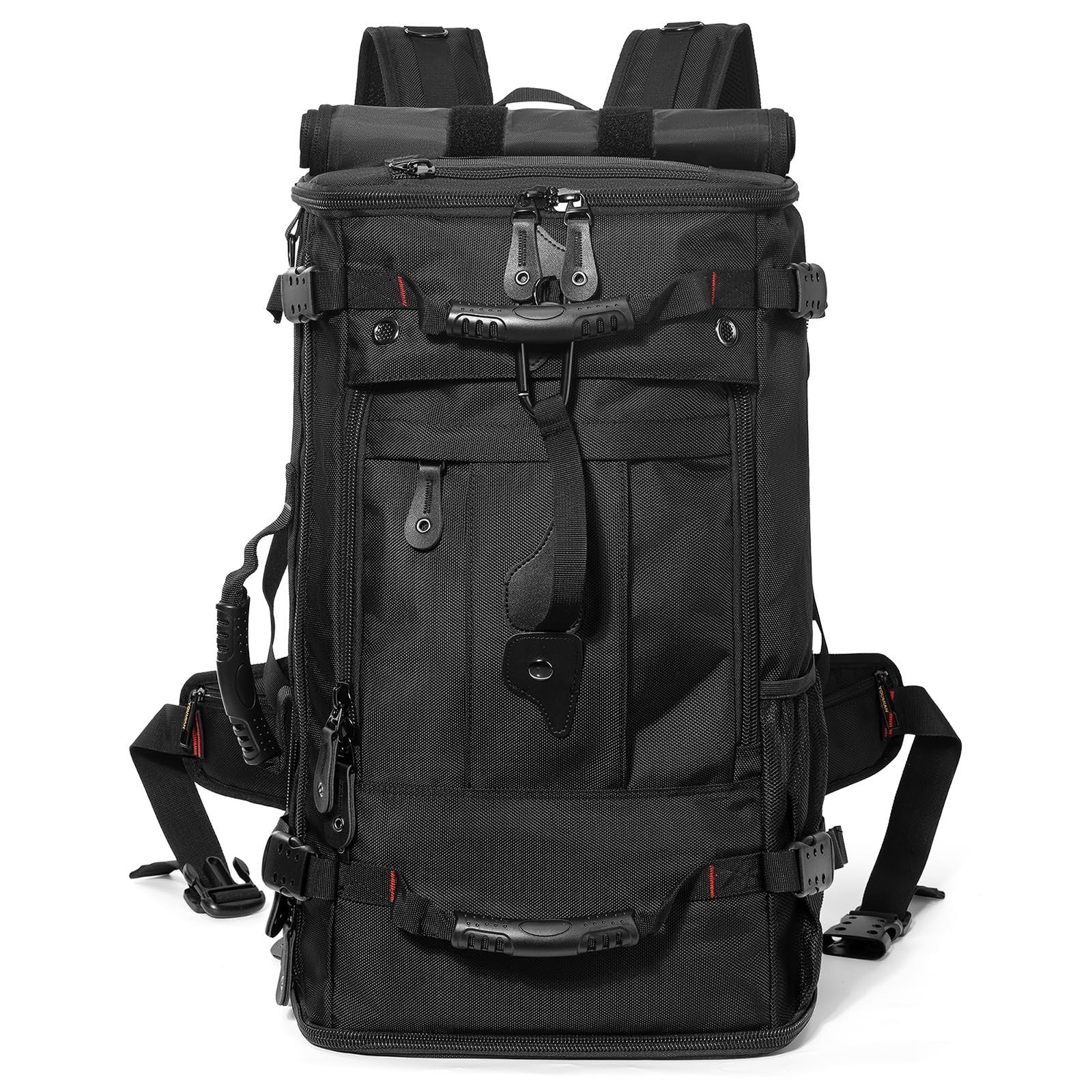 Large Capacity Travel Hiking Sports Backpack Duffle Bag 45L Convertible Laptop B1