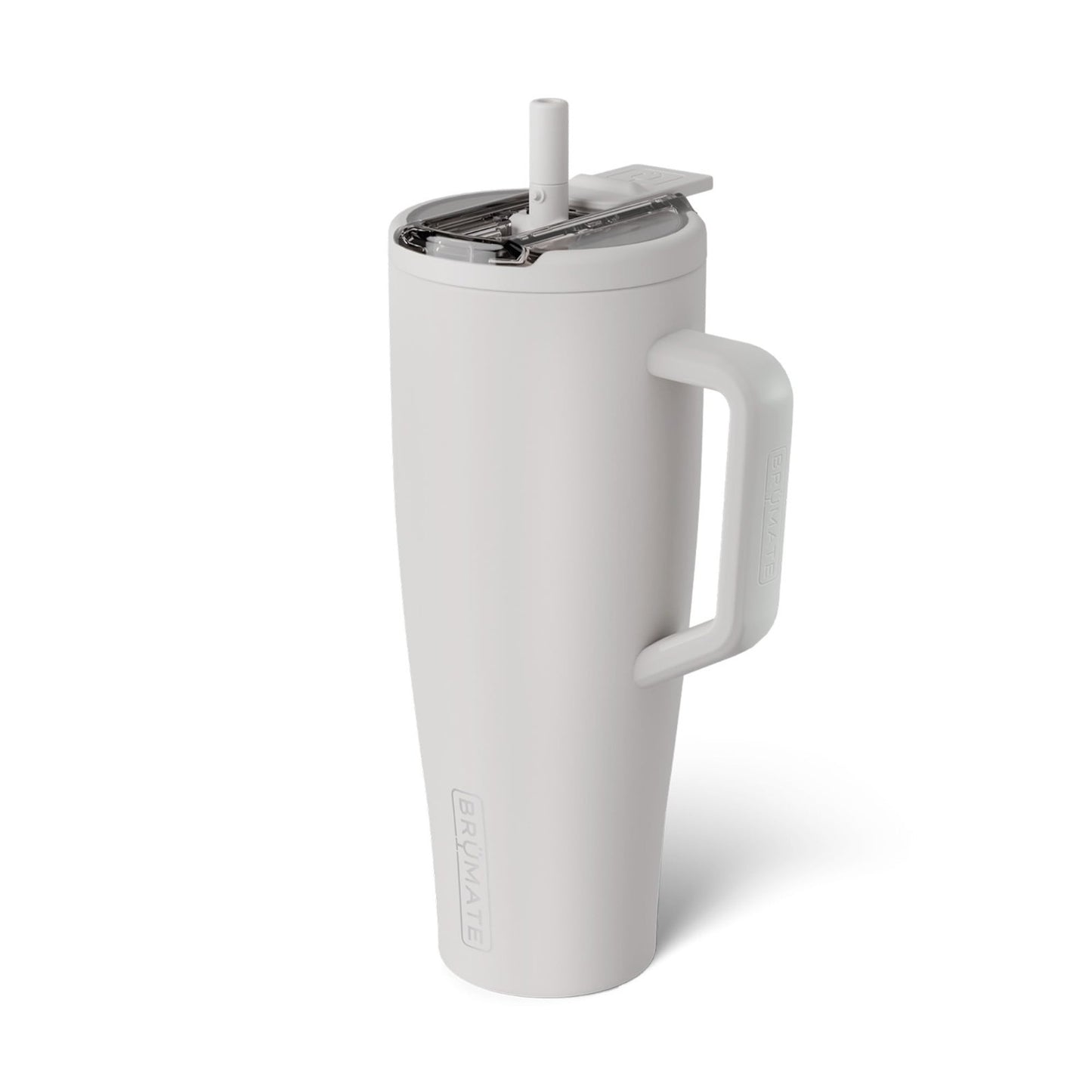40oz Insulated Stainless Steel Tumbler with Leakproof Straw Lid & Handle   BPA F1