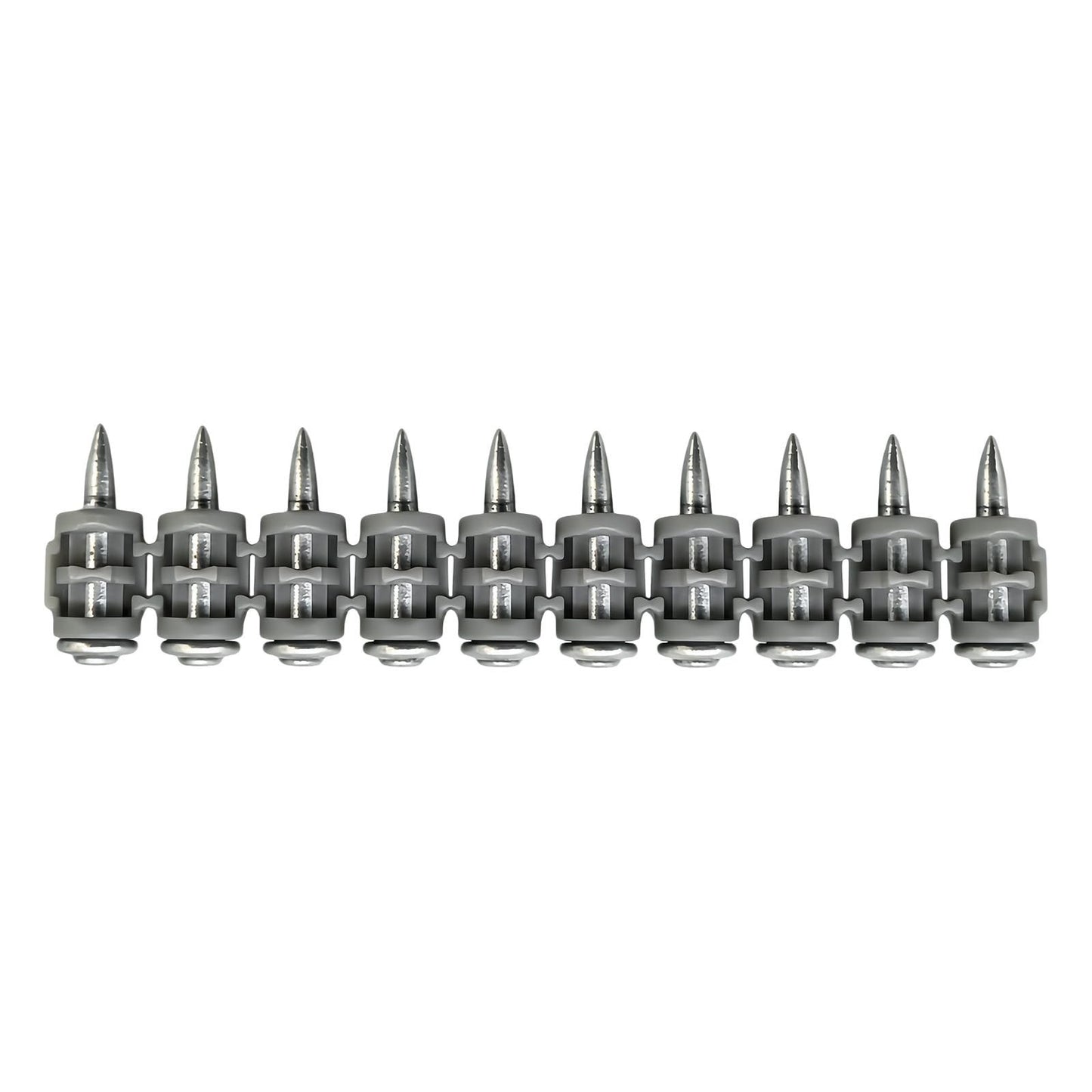 Collated Concrete Nails 3/4" - 1000pcs Full Round Head Steel Pins for Drywall &1