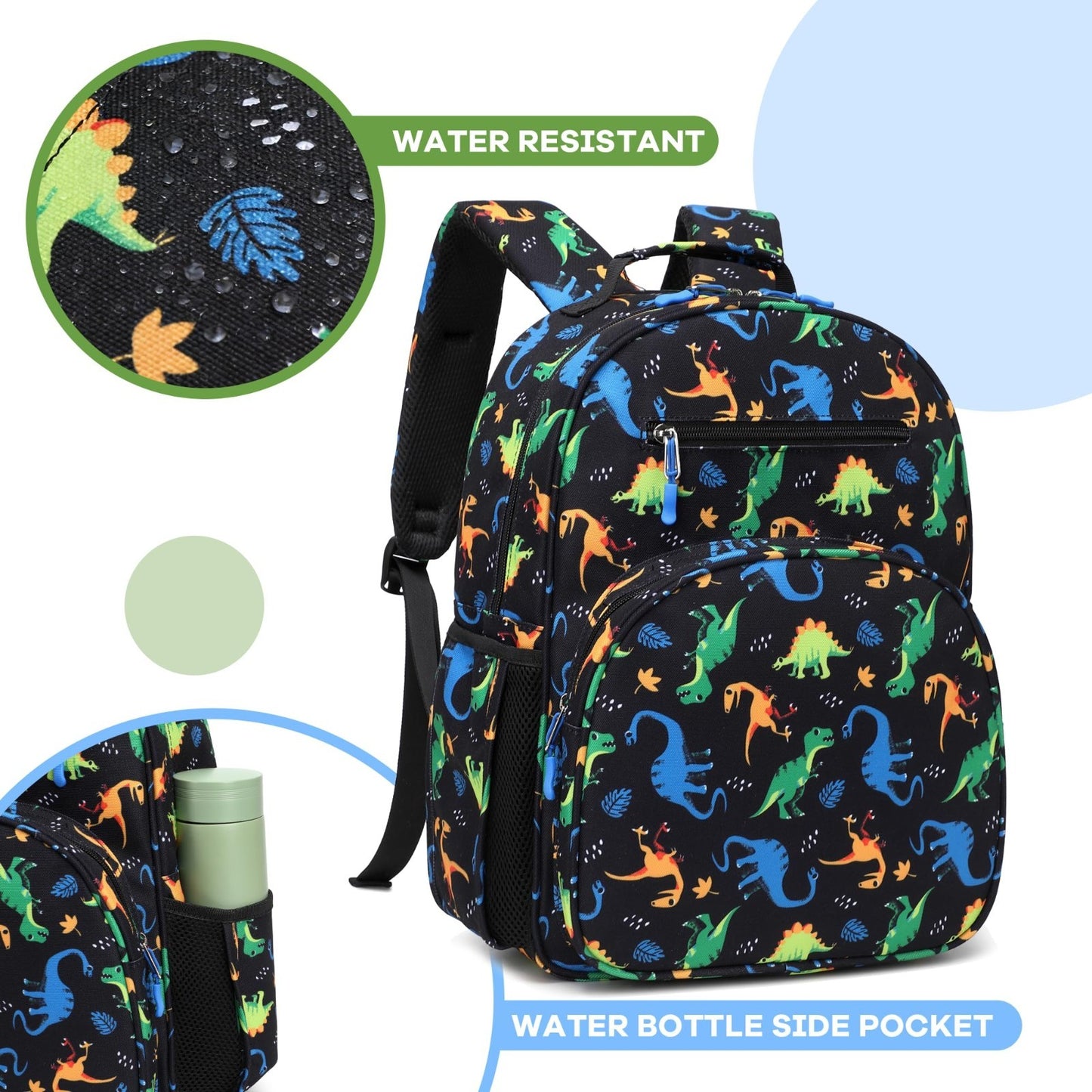 Lightweight Dinosaur Kids Backpack for Boys   Kindergarten & Elementary Ages 4 82