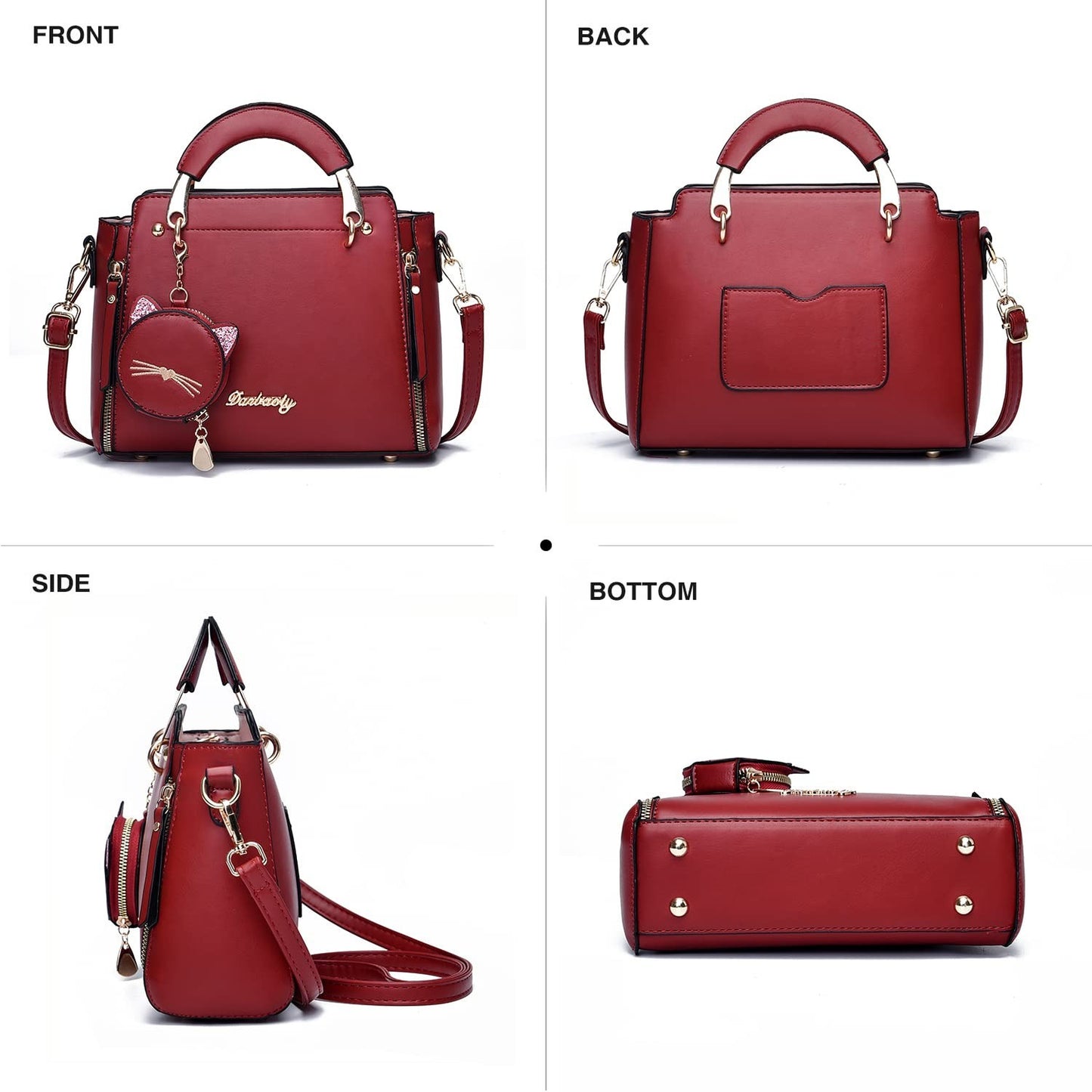 Stylish Women's Crossbody Handbags, Top Handle Satchel & Small Tote Bags3