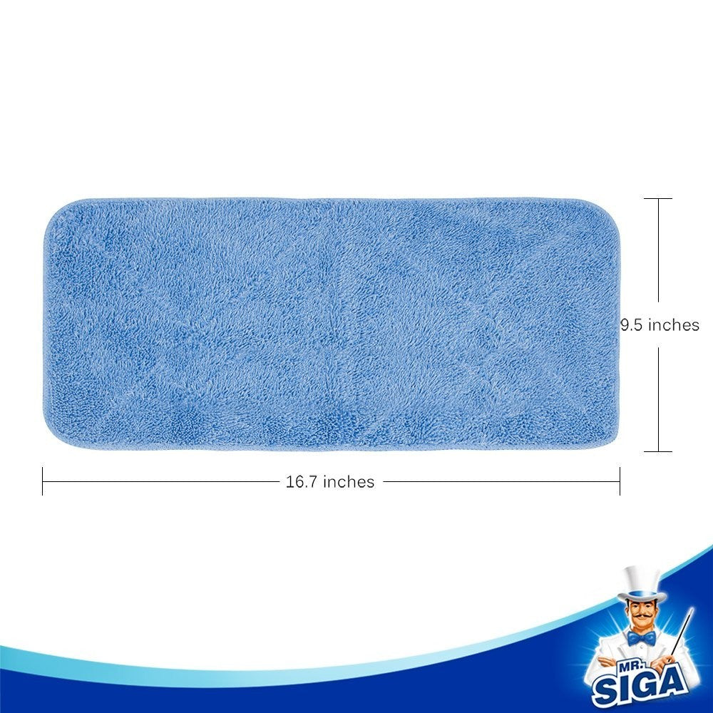 Professional Microfiber Mop Refills - 3 Pack, Heavy Duty Cleaning Pads2