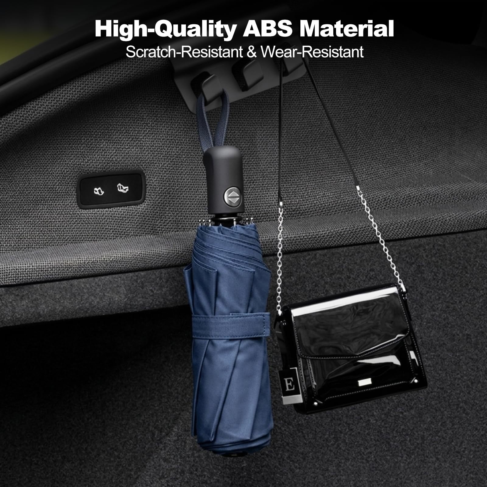 Trunk Hook Organizer for Model Y - ABS Grocery Bag Holder, 2025-2026 Accessory6