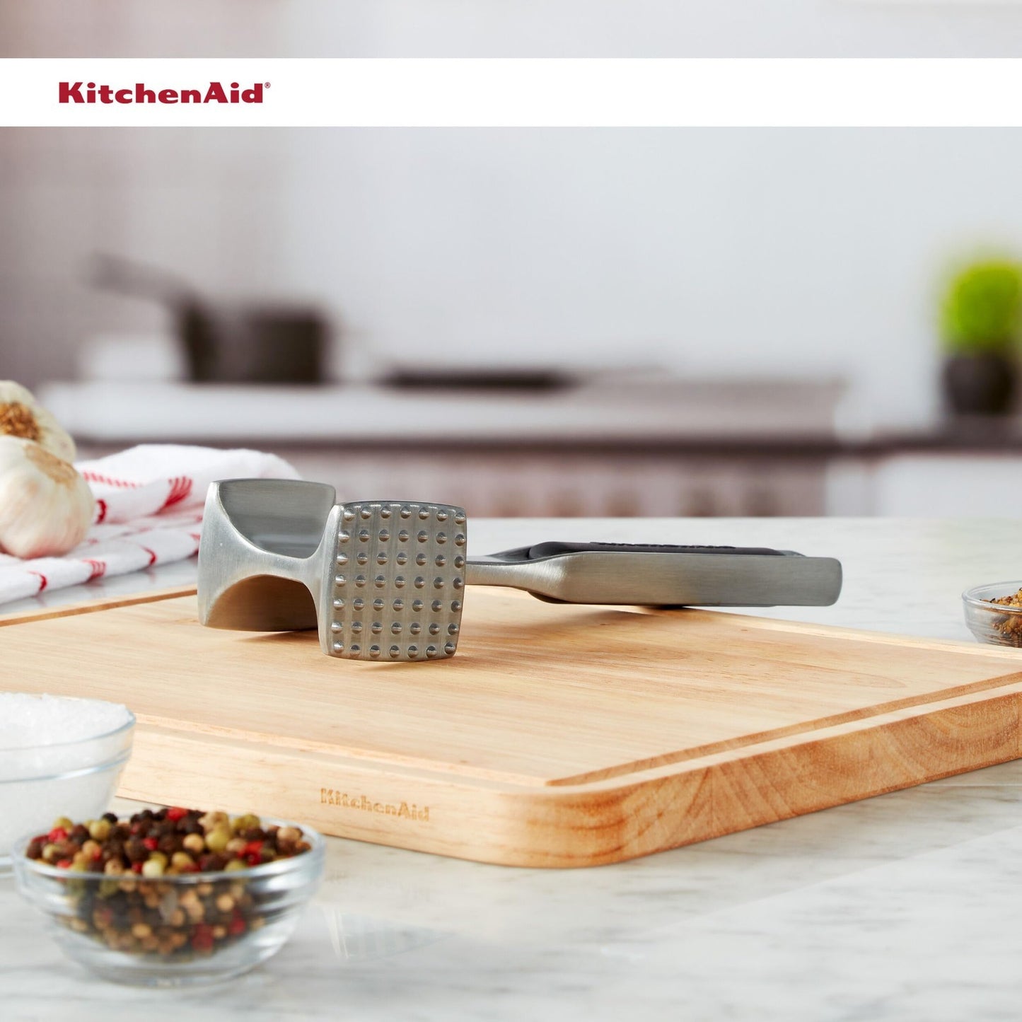 Multi Sided Meat Tenderizer for Pounding Meats, Nuts & Shellfish   Easy Storage,2