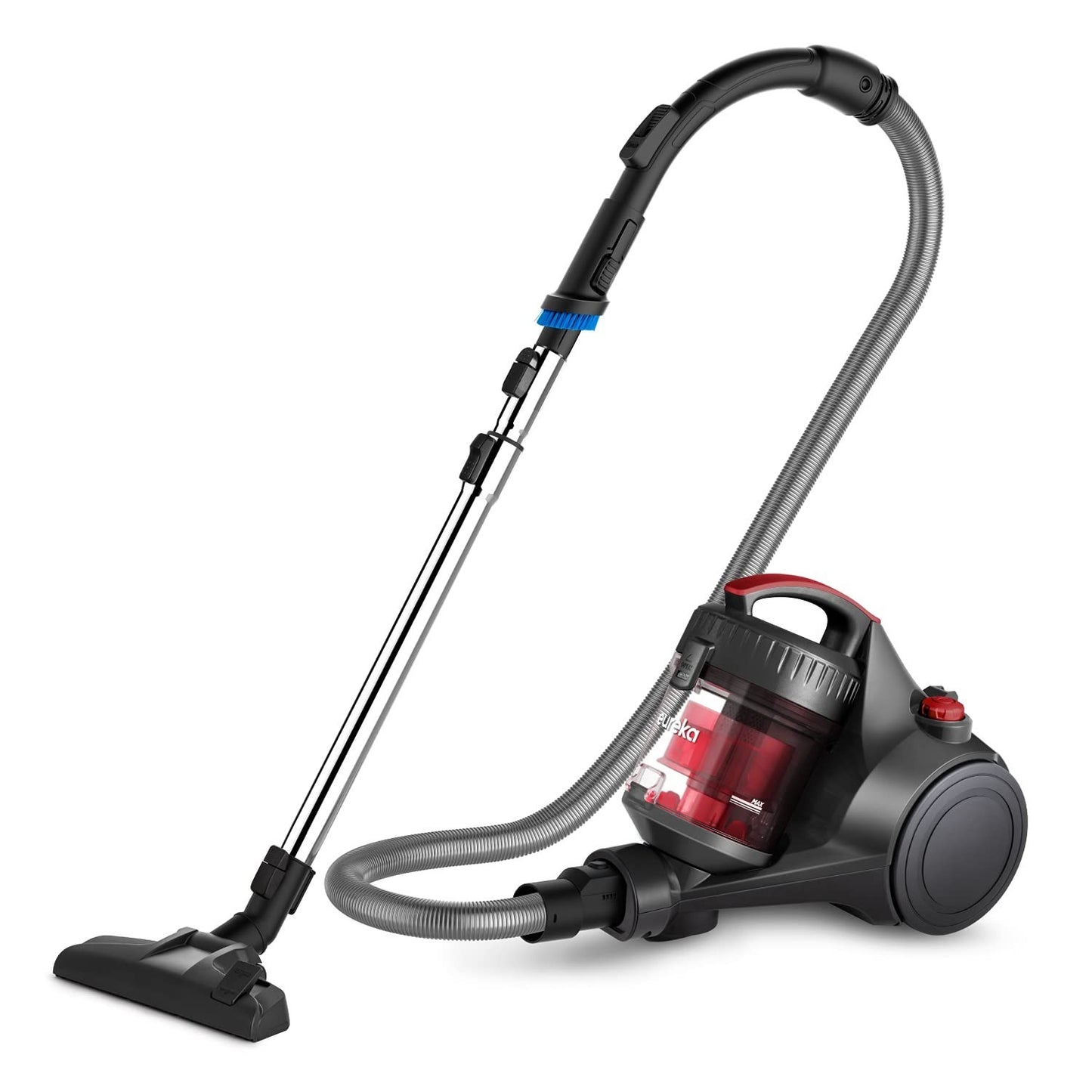 Lightweight Bagless Canister Vacuum Cleaner for Home, HEPA Filter, Power Suction0