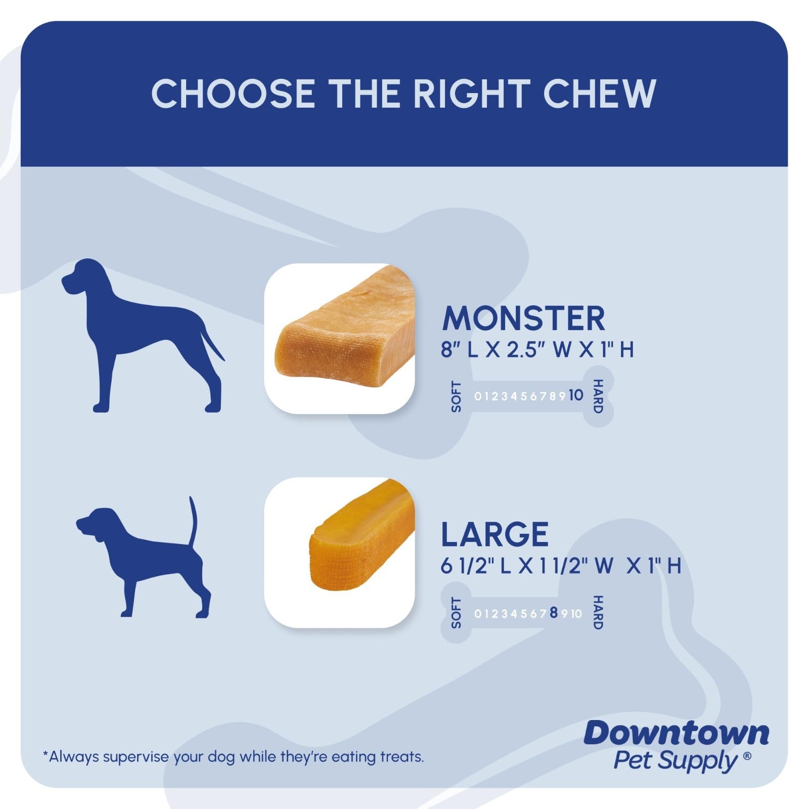 Natural Yak Chew Dog Treats - 2 lbs, Long-Lasting Chews from Nepal, Healthy Snac3