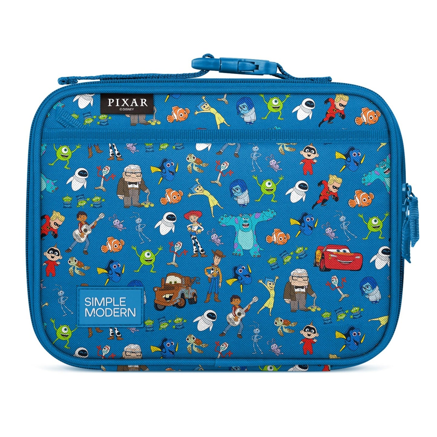 Disney Pixar Kids Lunch Box & Insulated Bag | Cute Bento Box for School | Small1