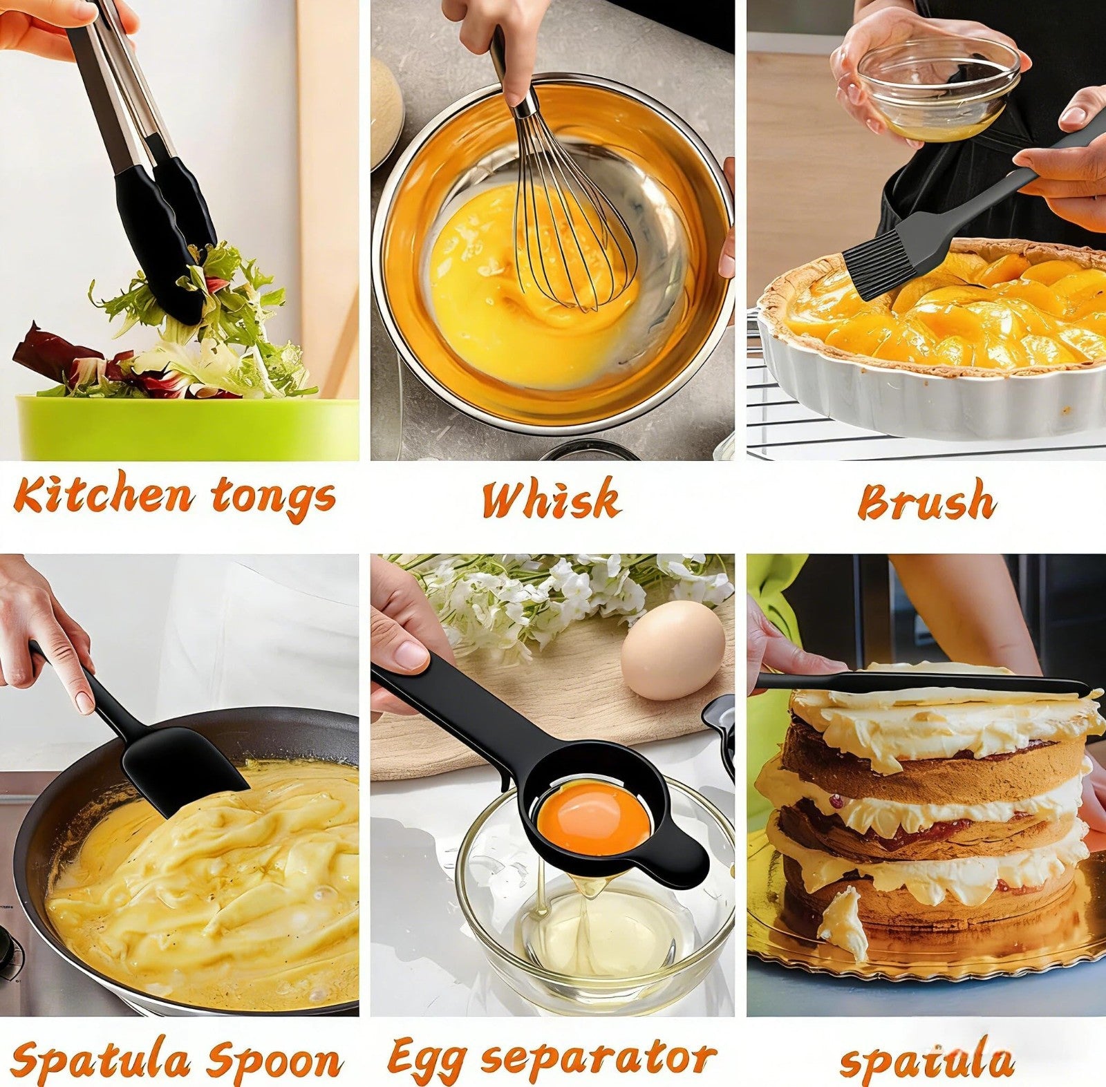 Heavy Duty 26pcs Stainless Steel Mixing Bowl Set with Lids & Grater, Non Slip, 73