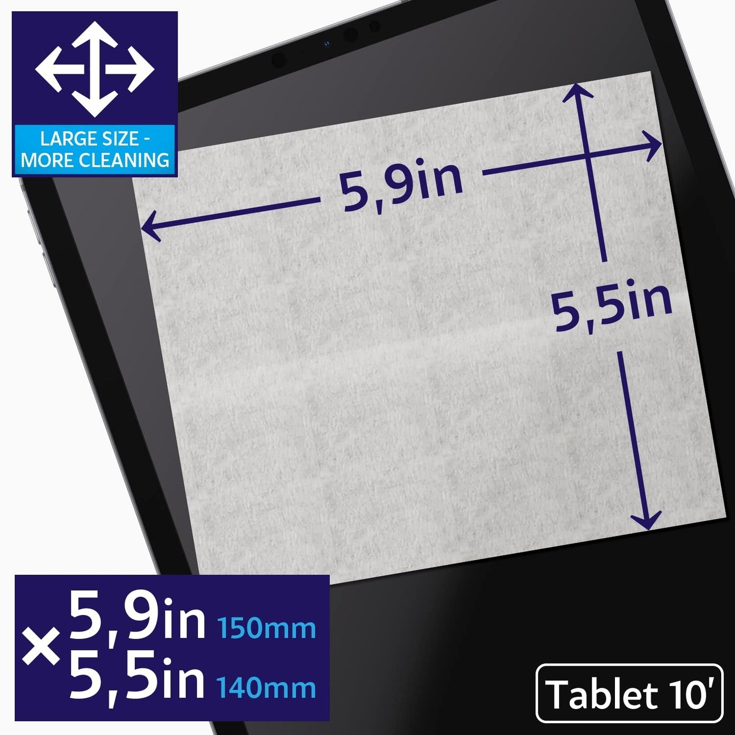 Pre-Moistened Lens Wipes - 600 Individually Wrapped Glasses & Screen Cleaners4