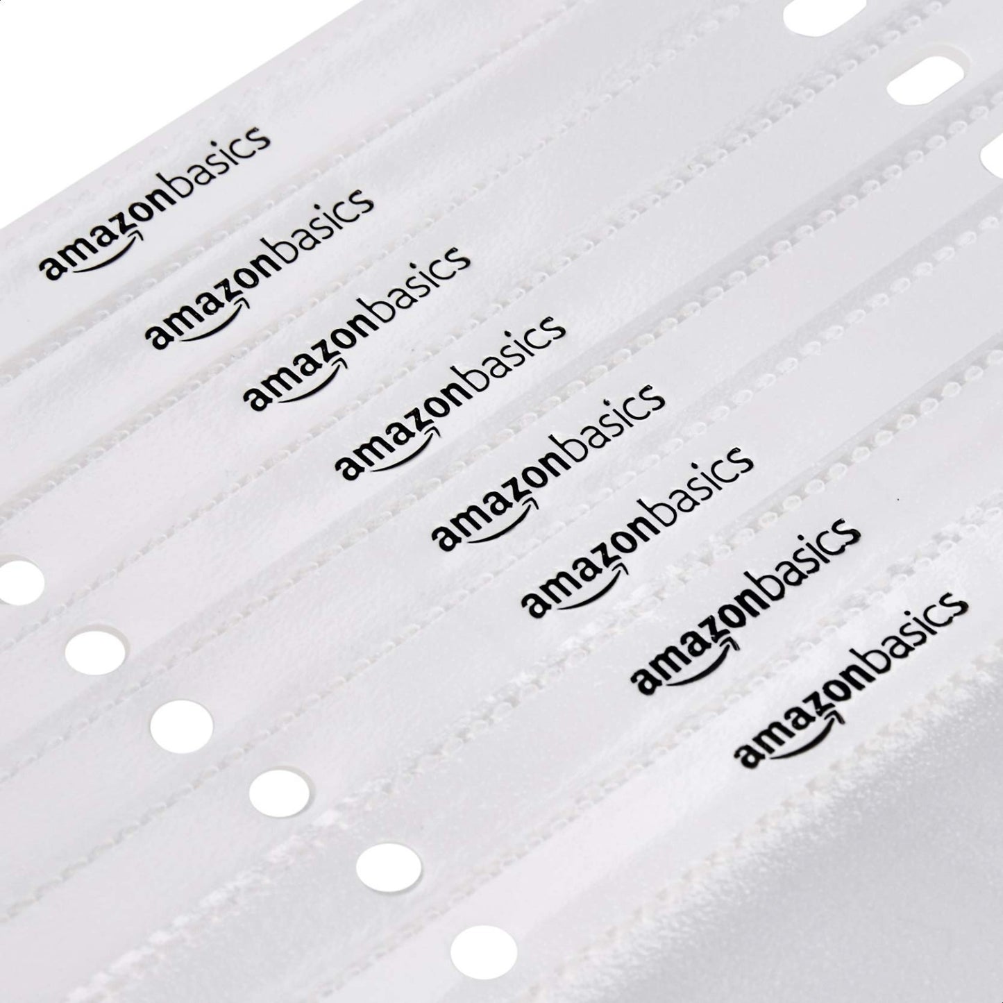 Clear Sheet Protectors for 3 Ring Binder, Non Glare, Top Loading, 100 Pack, Lett4
