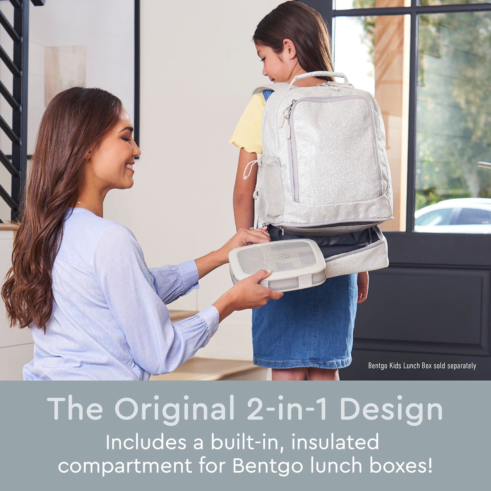 Kids 2 in 1 Backpack & Insulated Lunch Bag Set   Padded Straps, Durable & Stylis1