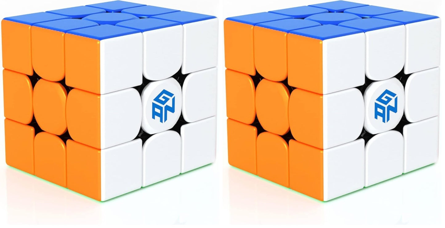 3x3 Speed Cube Set   Stickerless Magic Cube, Non Magnetic, Pack of 2, Fast & Smo1