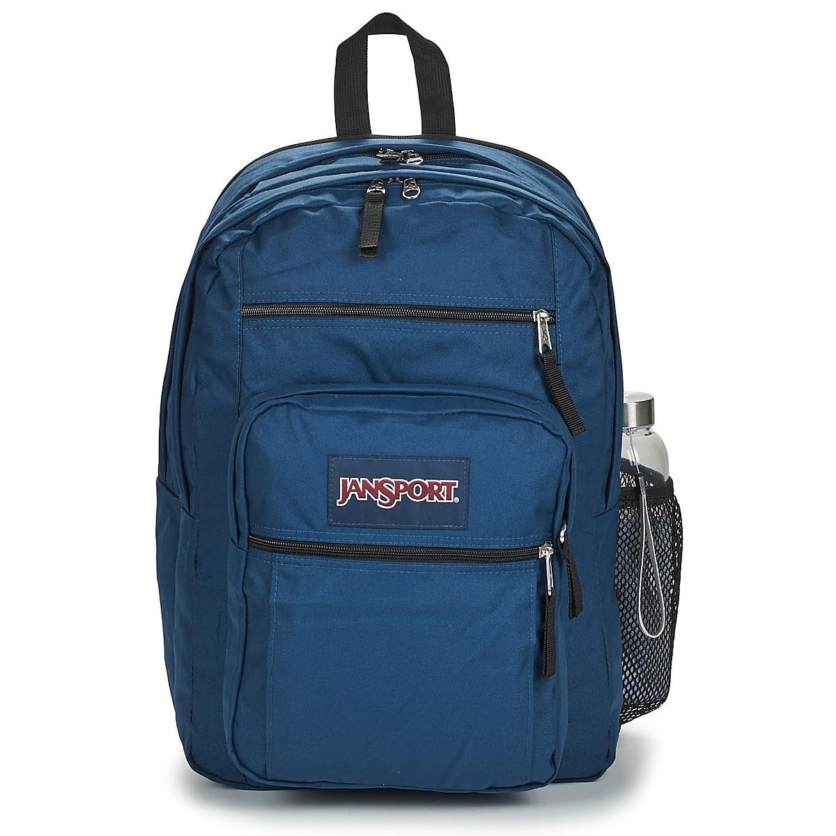 Big Student Backpack Navy   Durable, Spacious, Comfortable for School & Travel1