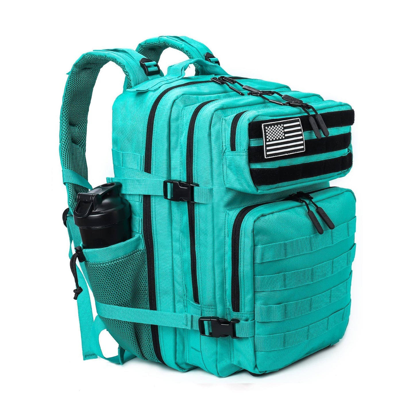 45L Military Tactical Backpack   Large Assault Pack Rucksack with Molle System  1