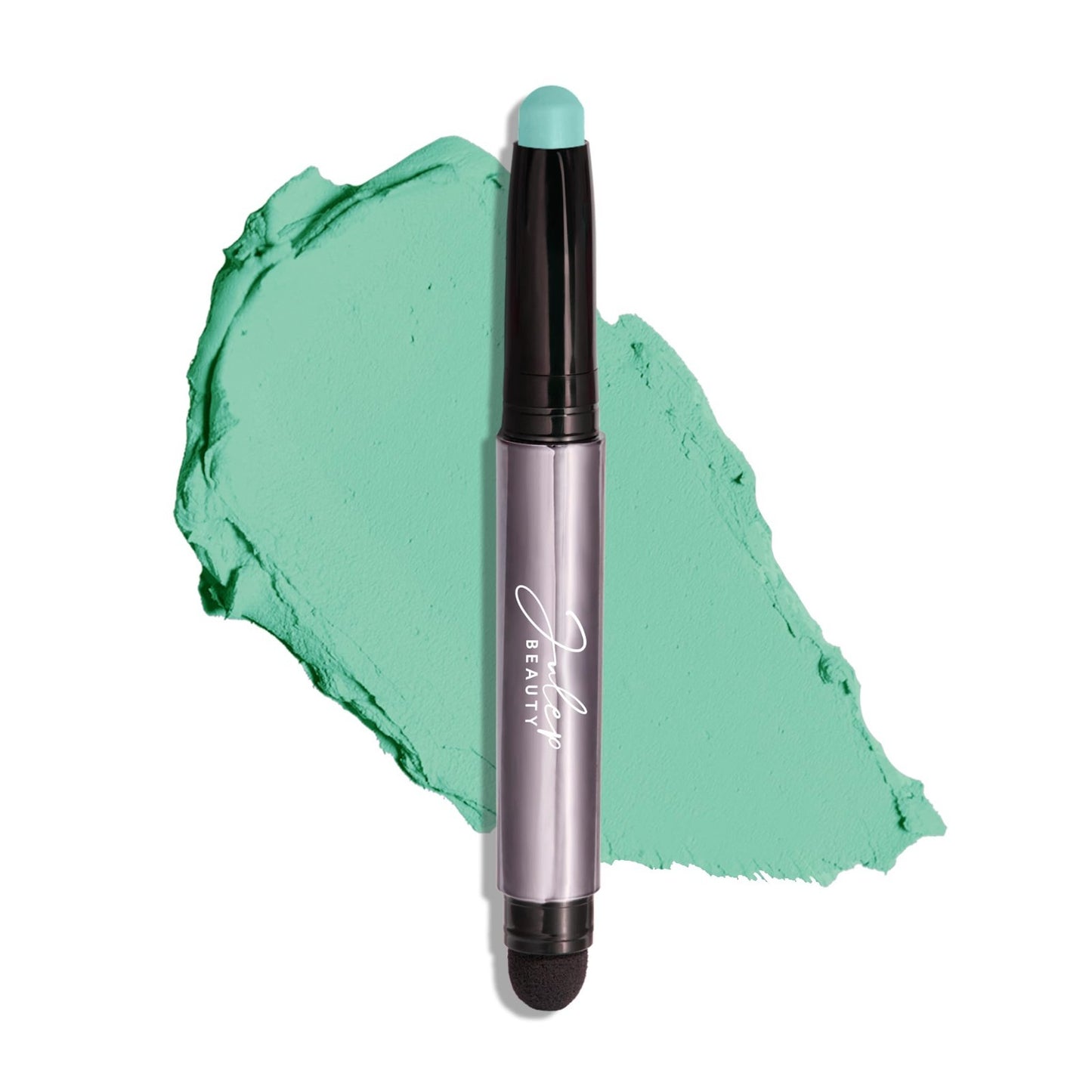 Crème-to-Powder Eyeshadow Stick - Mint Matte, Long-Lasting, Easy Application1