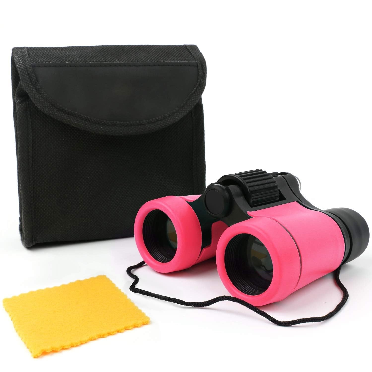 Kids Shockproof Binoculars Set for Ages 3 12   Bird Watching, Hiking, Learning T1