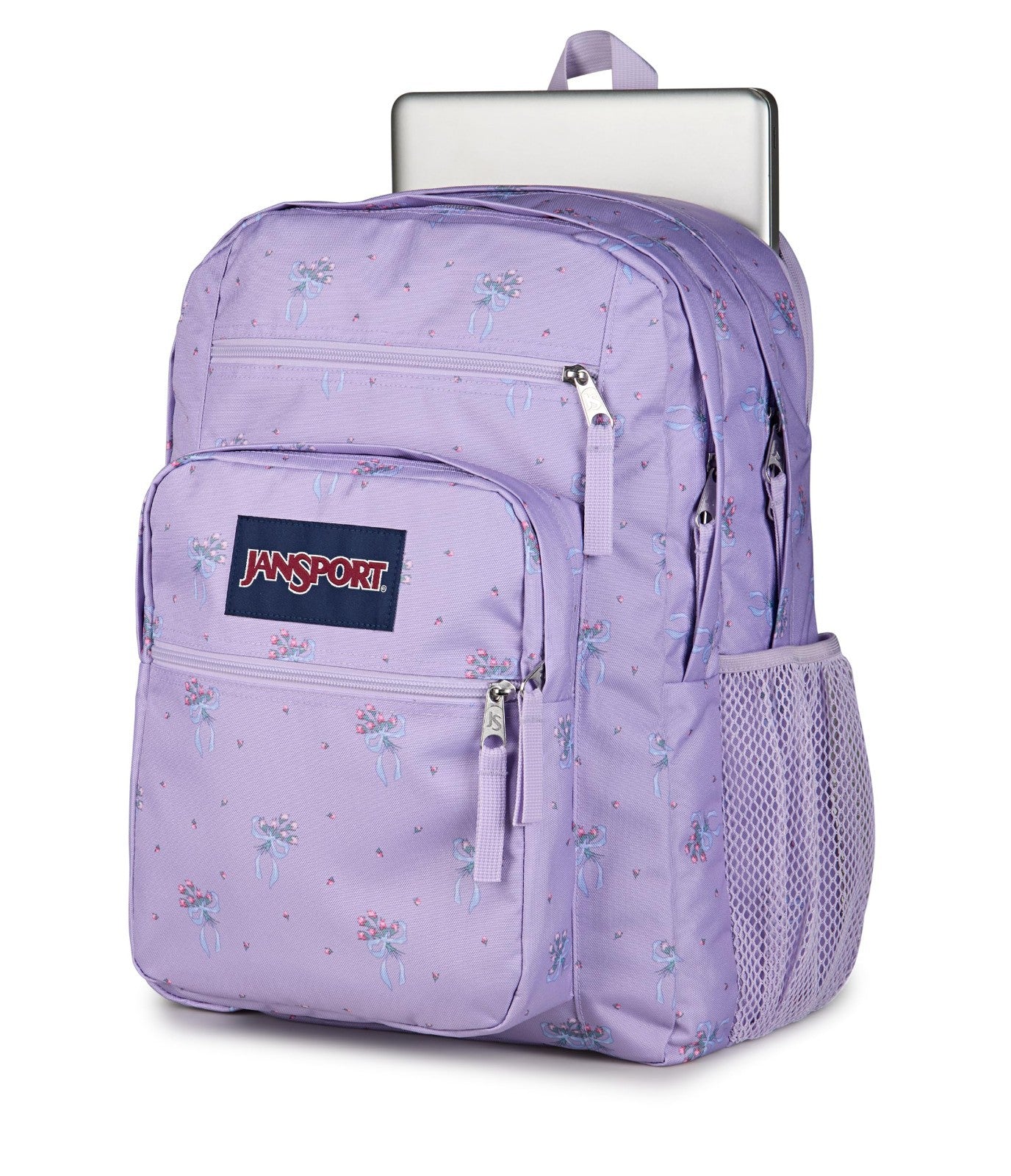 Stylish Laptop Backpack with 2 Compartments, Ergonomic Straps, 15" Sleeve   Lila3