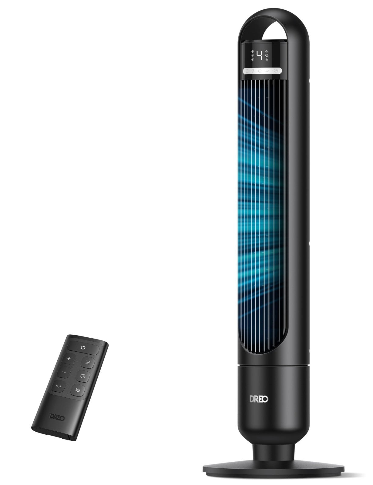 Quiet Oscillating Tower Fan   26ft/s Speed, 4 Speeds, 3 Modes, 8H Timer, Remote1