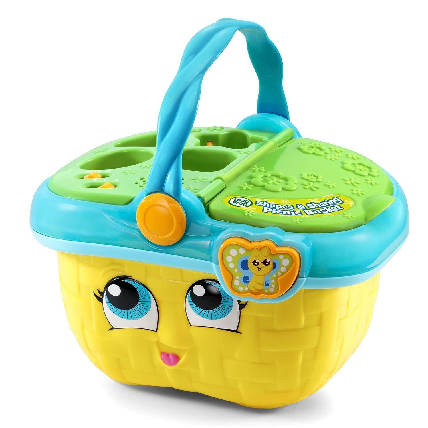 Shapes & Sharing Picnic Basket Toy   Educational Playset for Kids, Fun Learning4