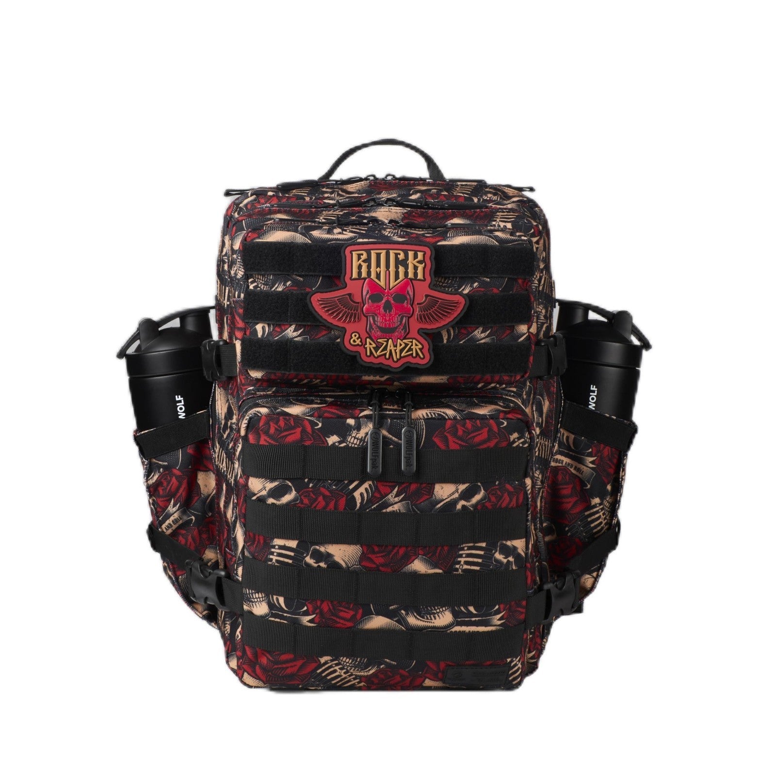Durable 35L Waterproof Gym Backpack   1000D Oxford, MOLLE Webbing, Laptop Pocket1